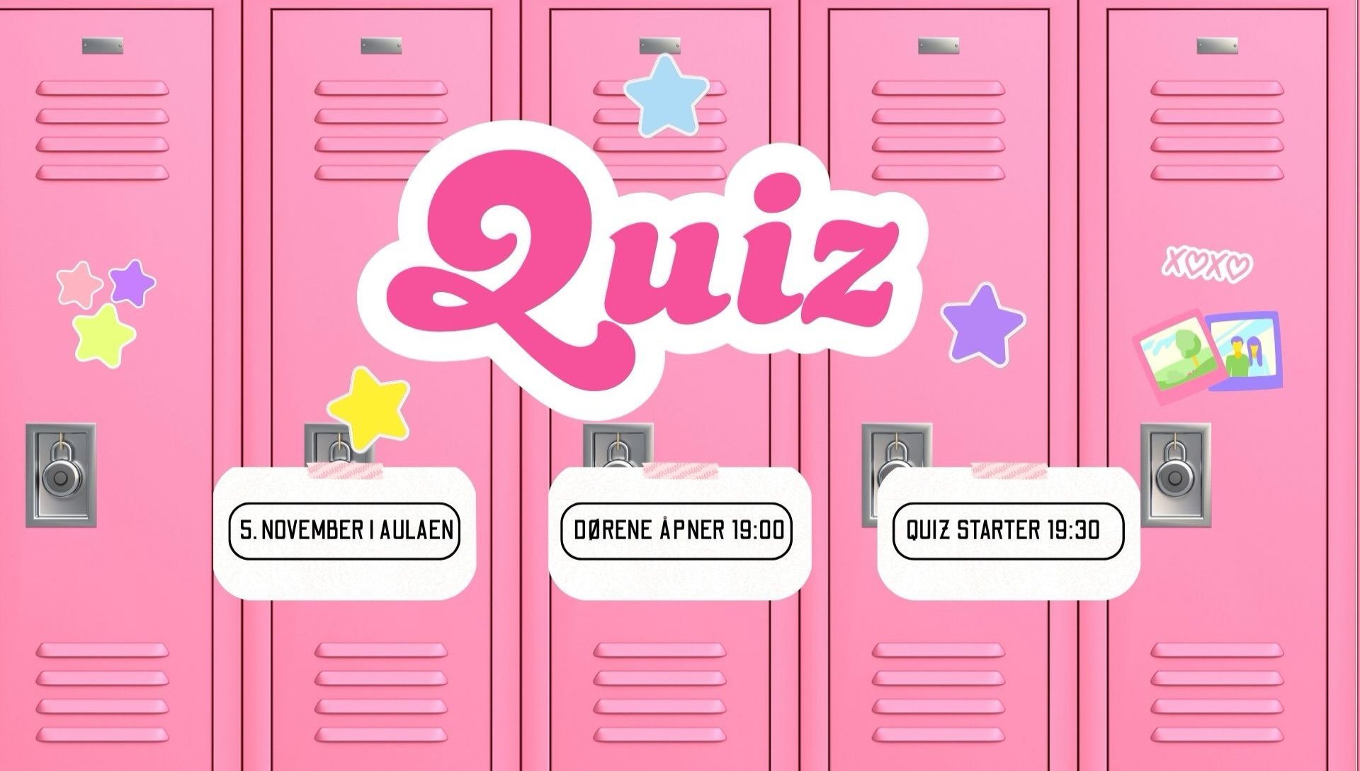 Snart ny m&aring;ned, som betyr at me kj&oslash;re p&aring; med ny quiz!🤓

Mer info finner du p&aring; facebook siden v&aring;r❤️