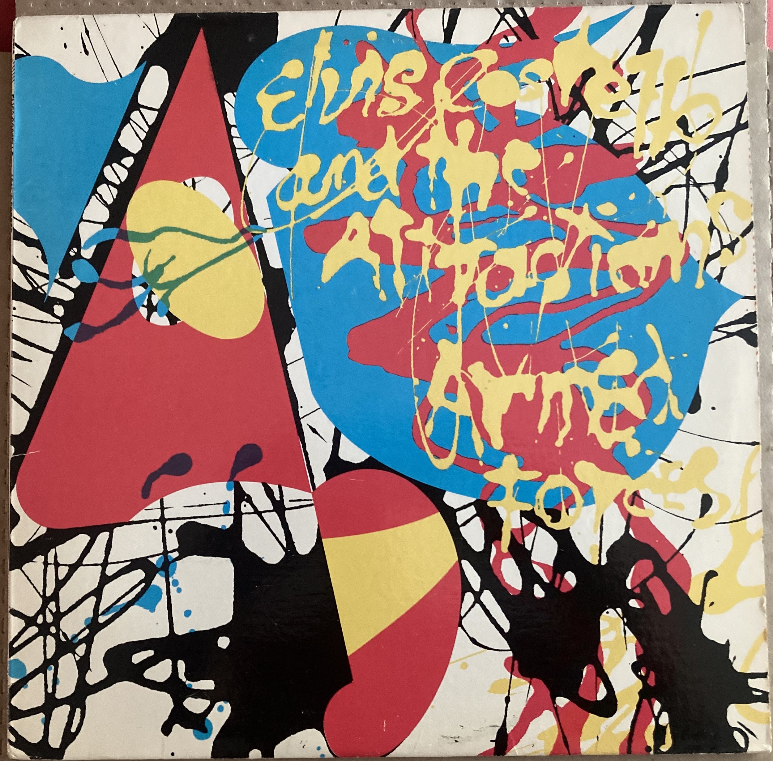 COSTELLO, ELVIS & THE ATTRACTIONS "Armed Forces” with inner sleeve, no 7