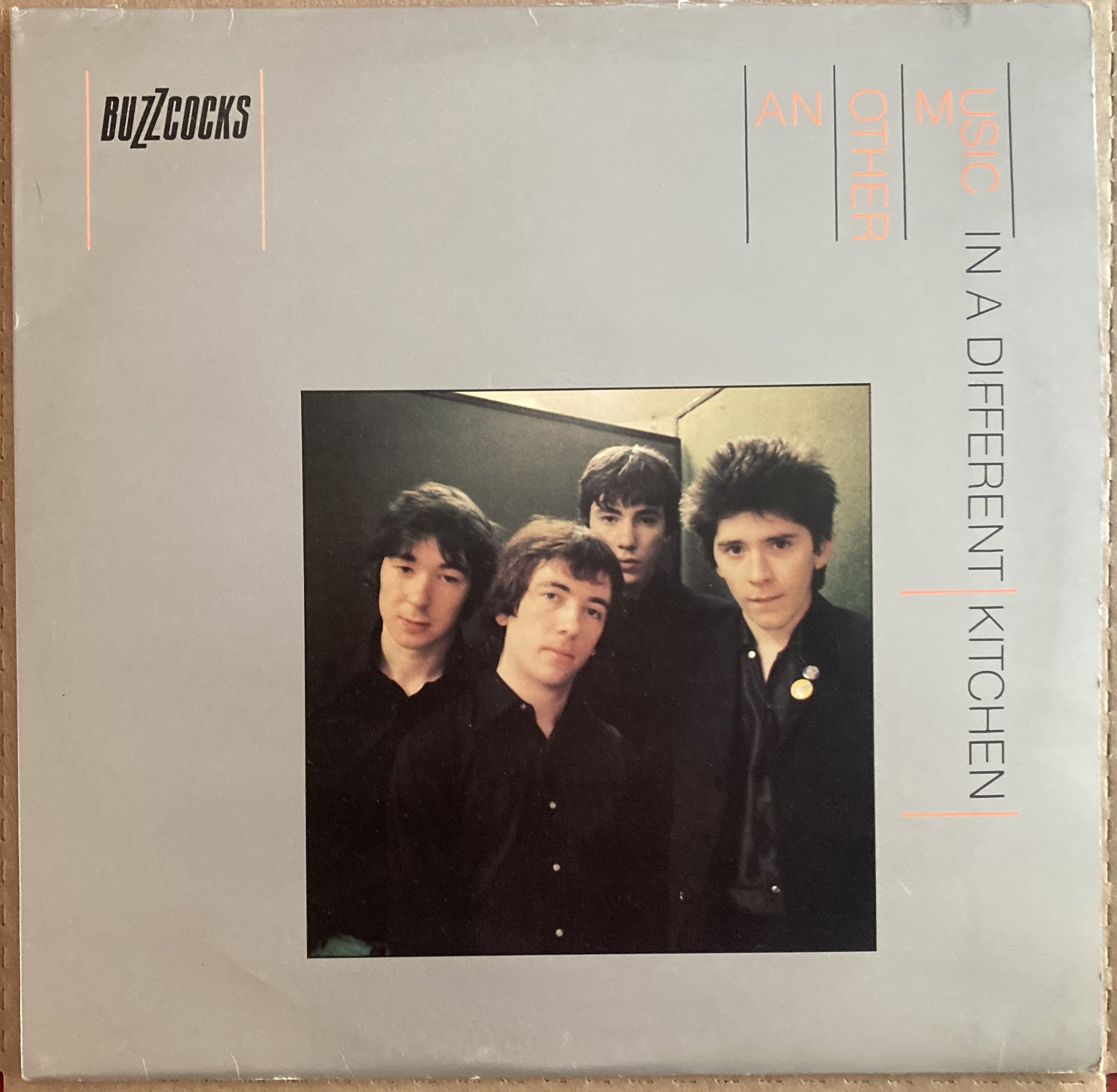 BUZZCOCKS "Another Music is a Different Kitchen” porky press with inner sleeve.