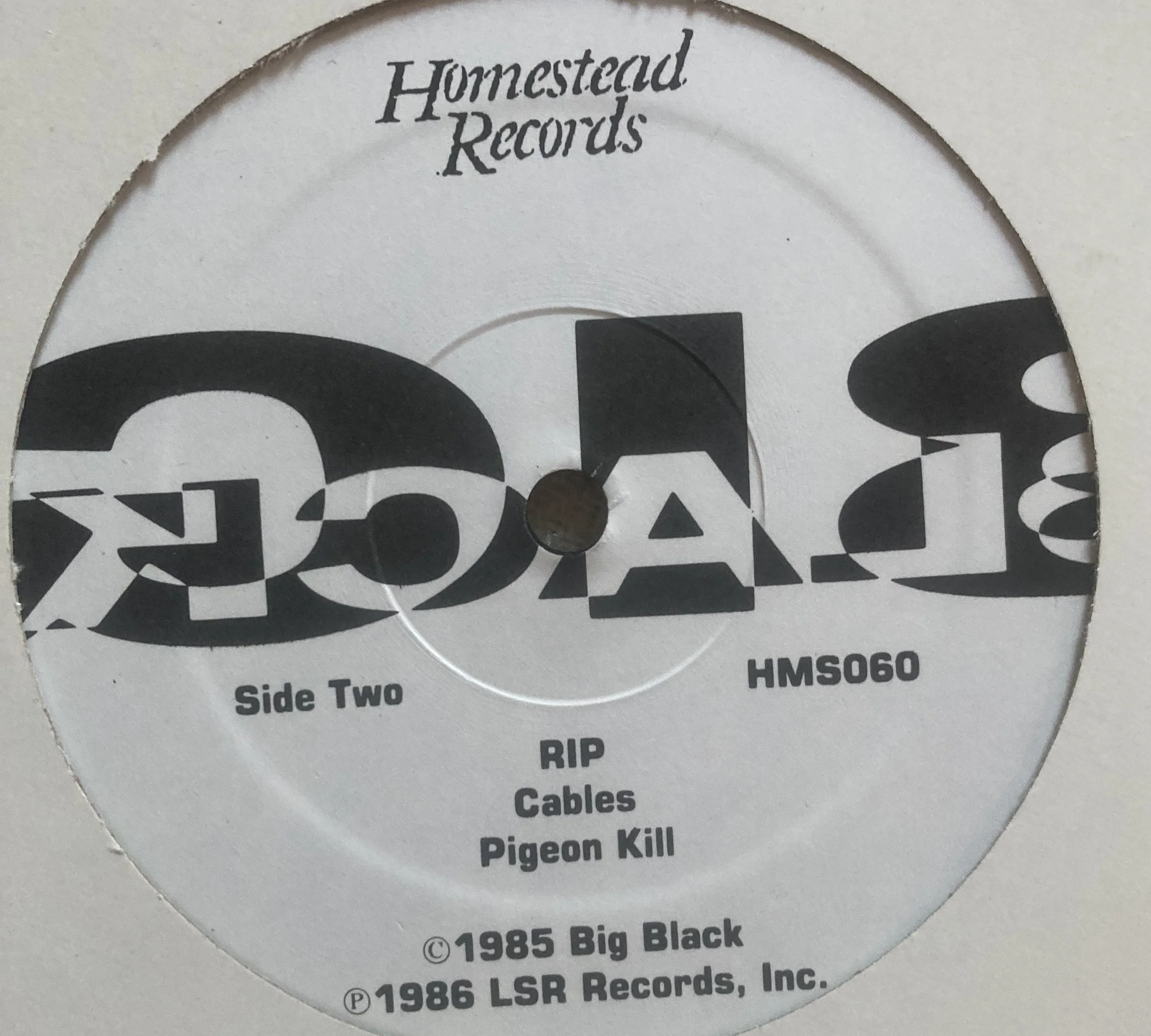 BIG BLACK "Big Money"