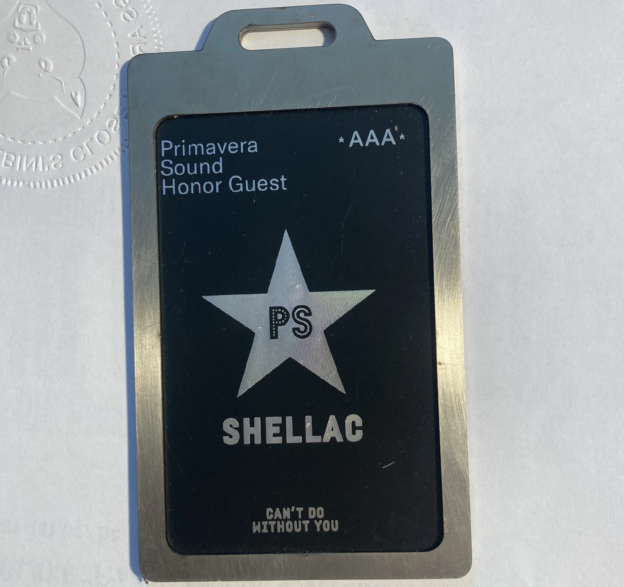 METAL PREMIER PASS FOR PRIMAVERA SOUND