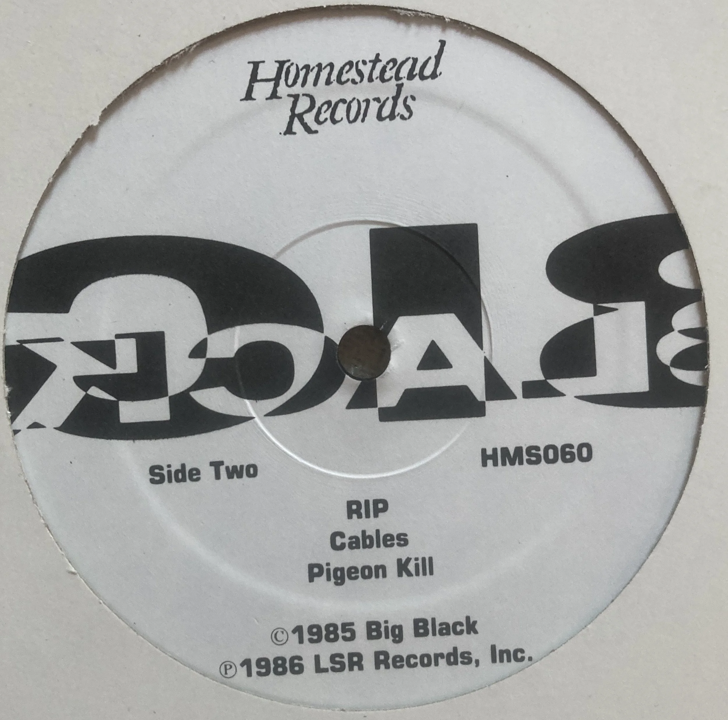 BIG BLACK "Big Money"