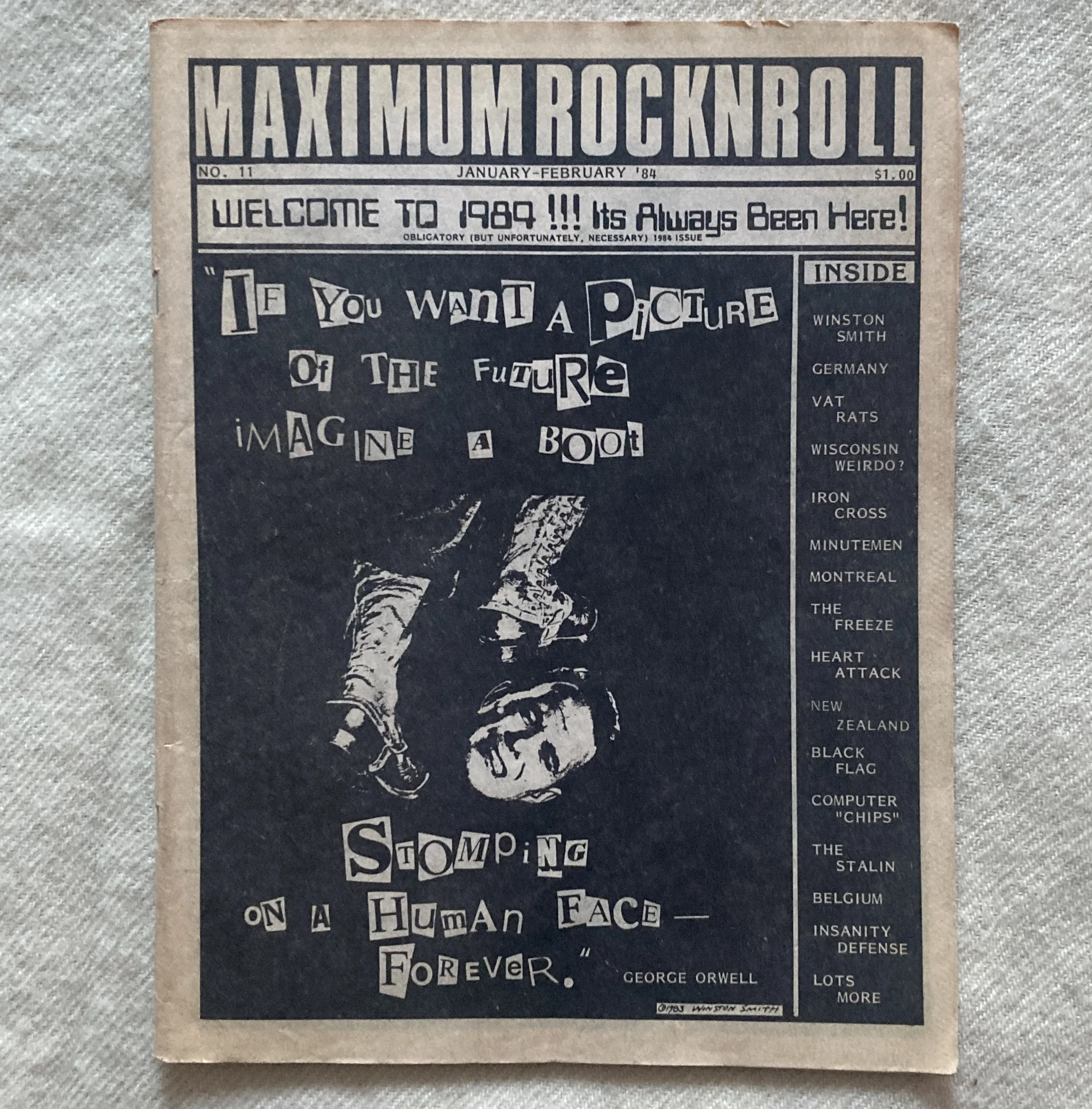 MAXIMUM ROCK & ROLL #11