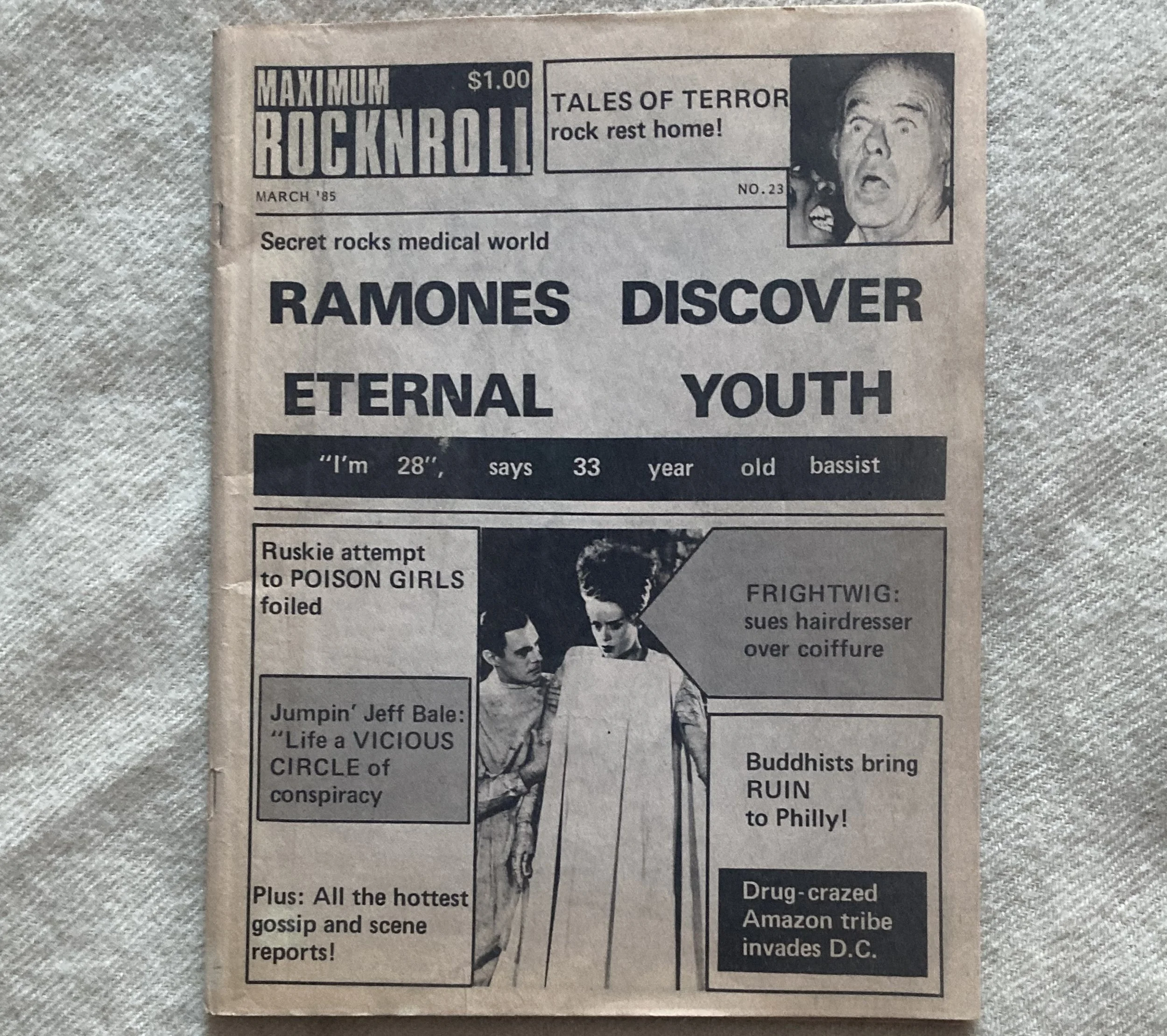 MAXIMUM ROCK & ROLL #23