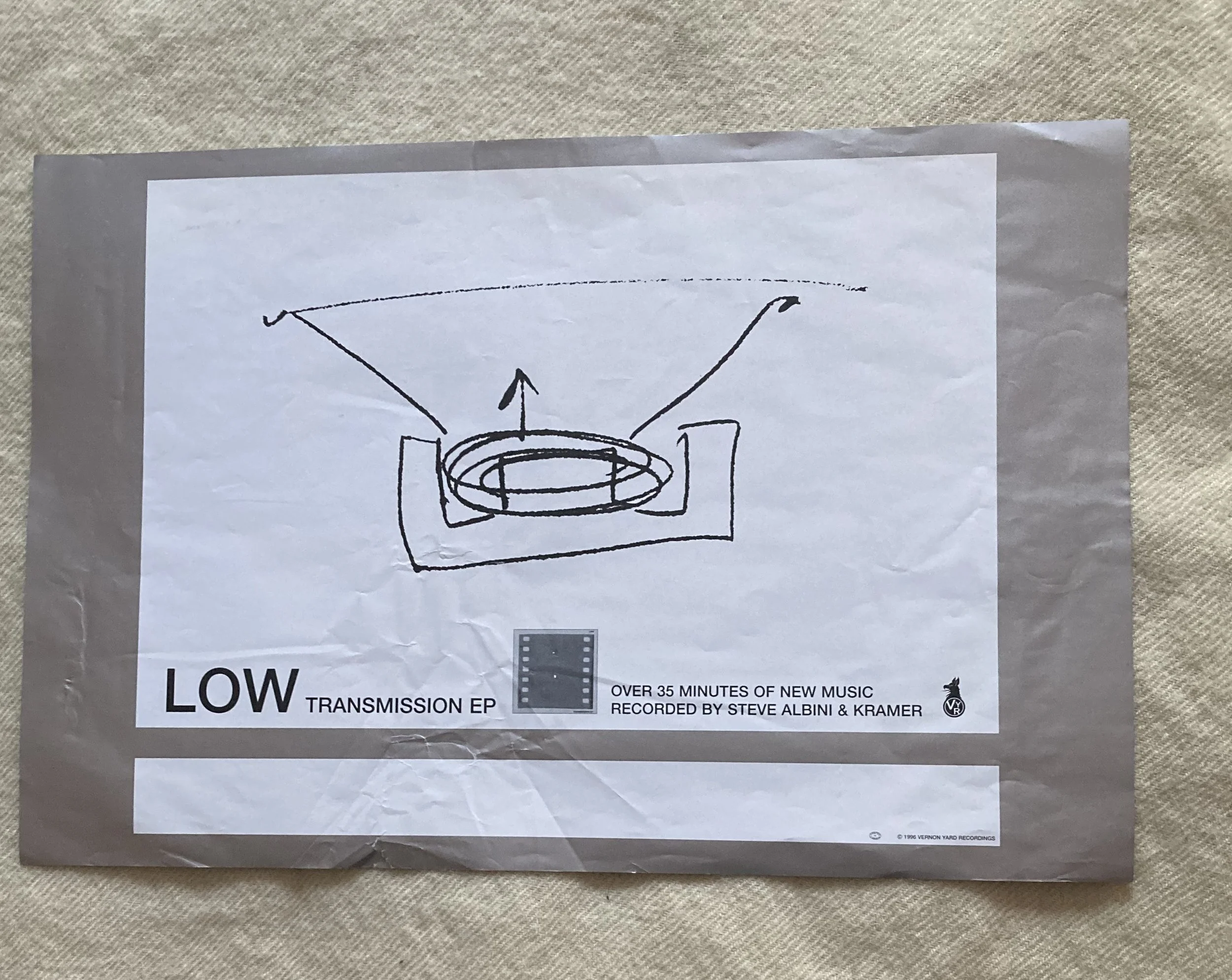 LOW "Transmission" promo poster *SA