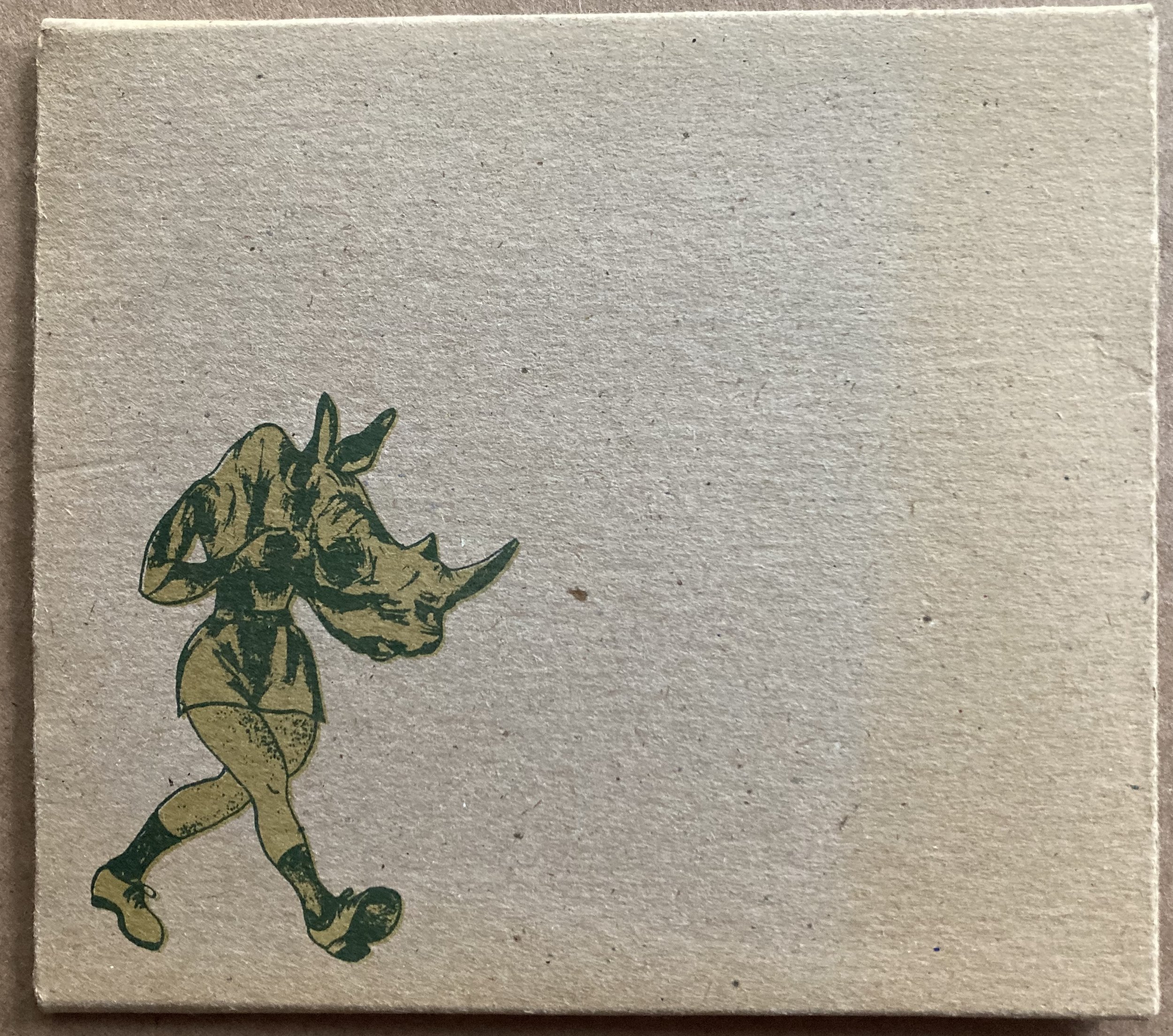 KITTENS /SHALLOW N.D. "Rhinoceros Love” with hand stamped inner sleeve