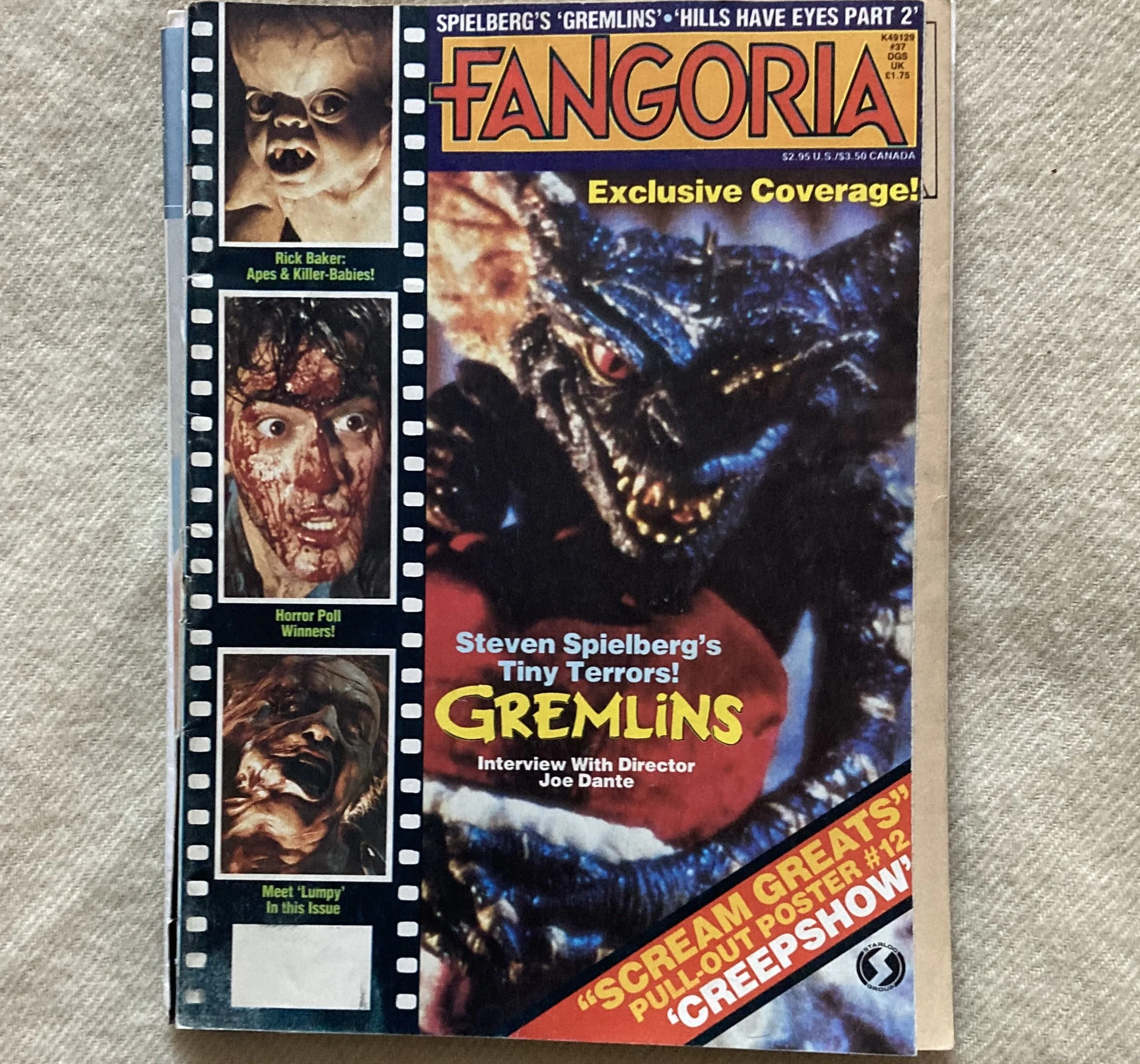 FANGORIA #37 GREMLINS Cover