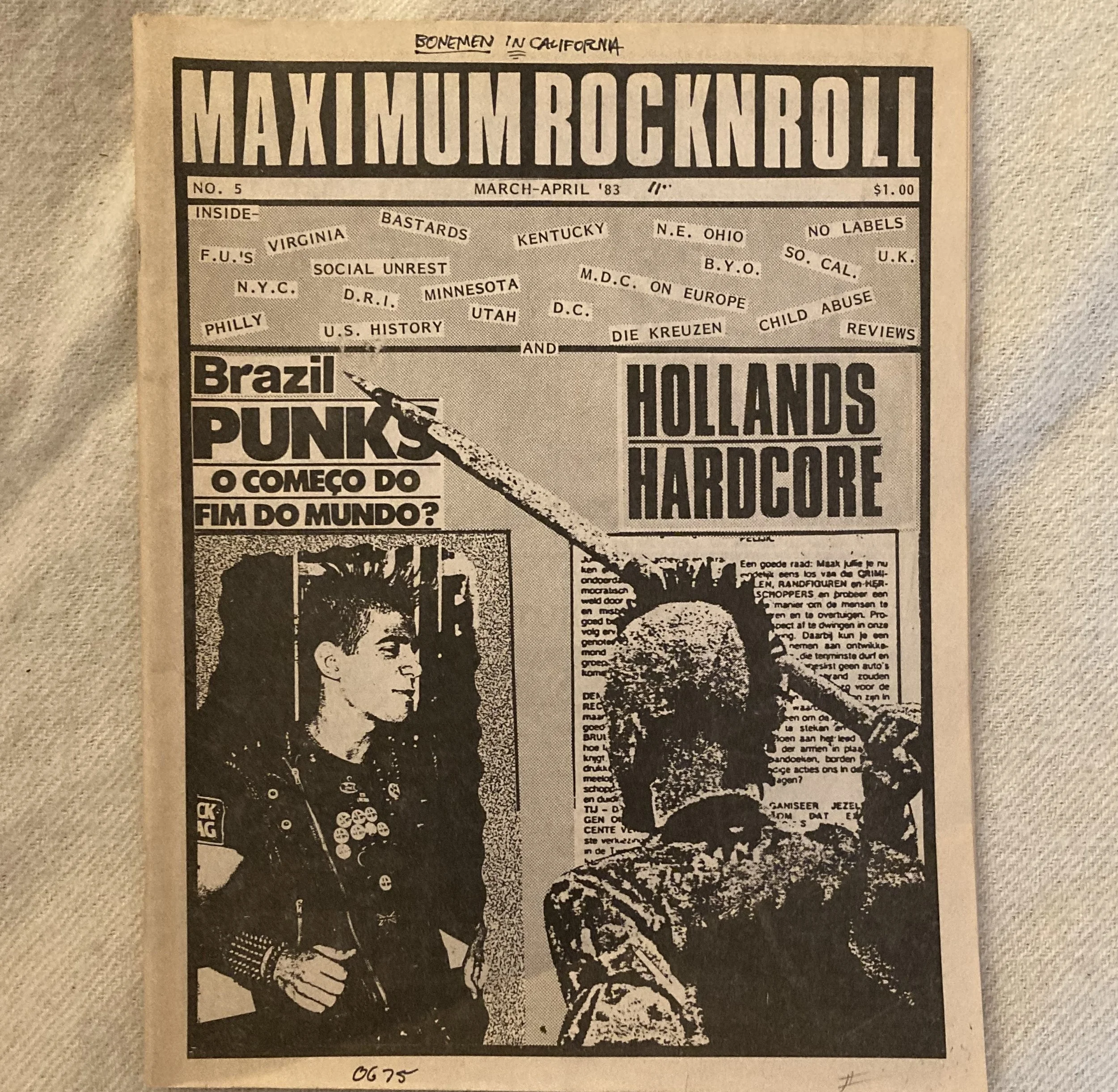 MAXIMUM ROCK & ROLL #5