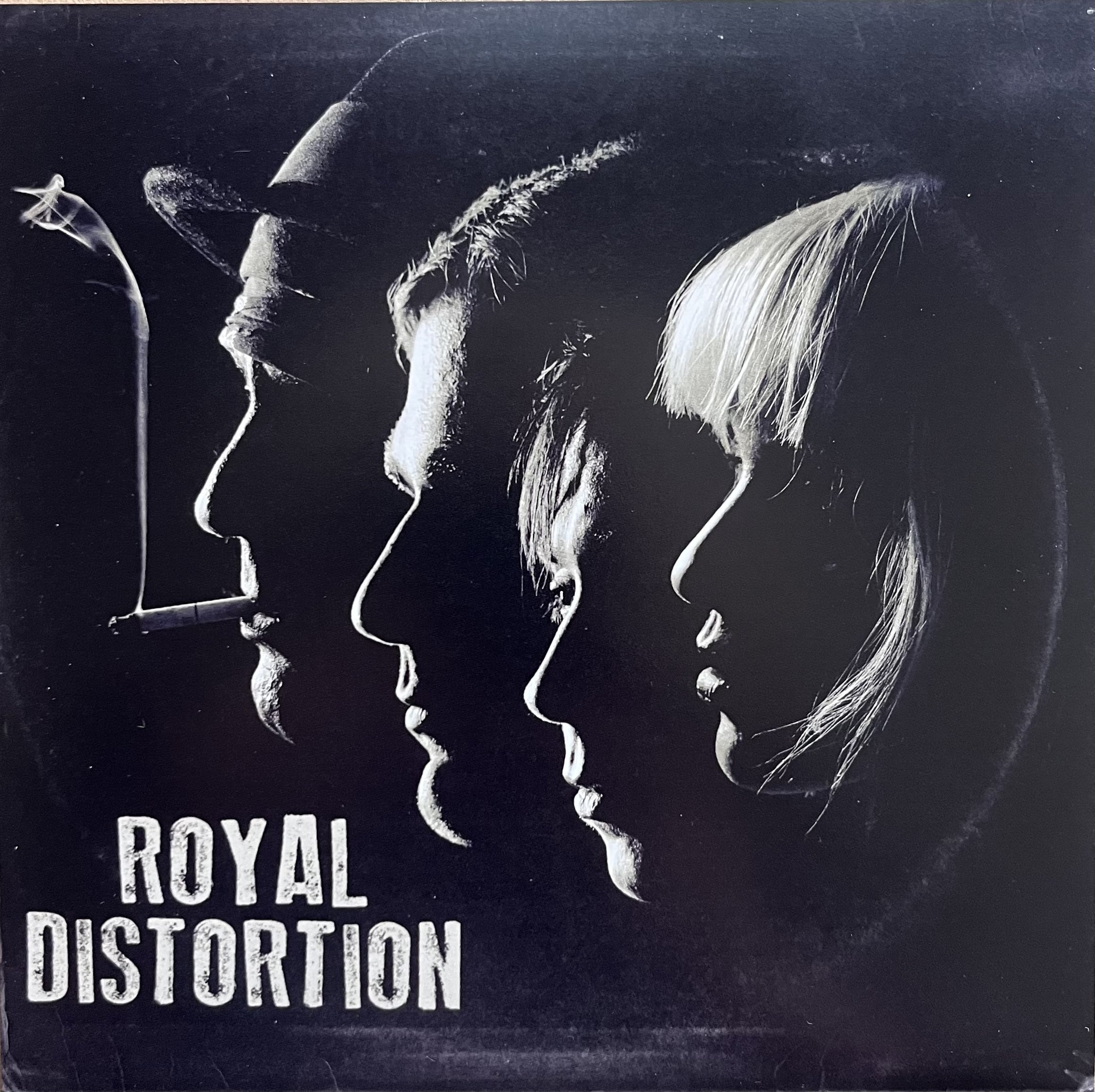 ROYAL DISTORTION/CONTROL GROUP brown vinyl split 7" with insert