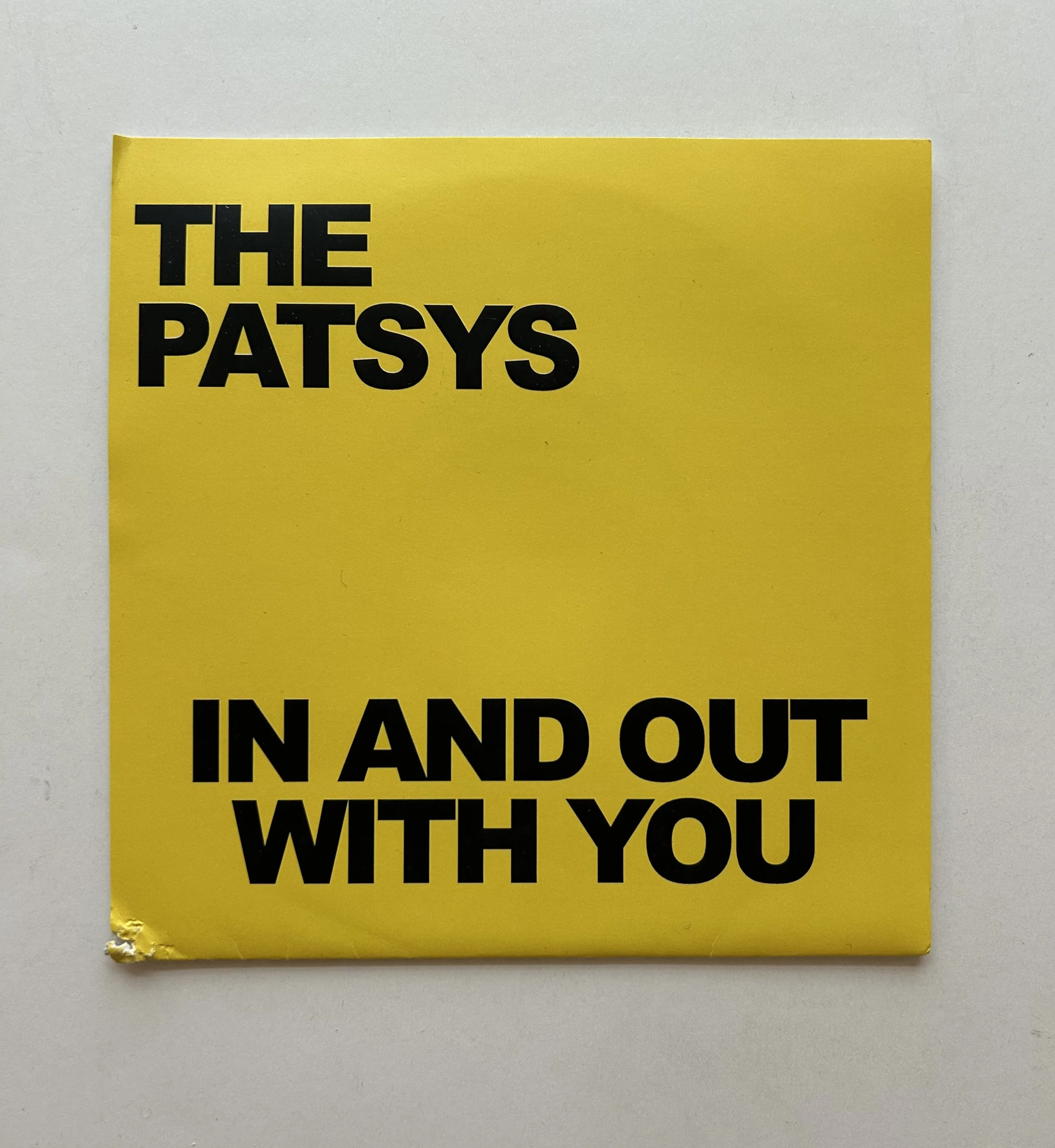 The Patsys - in and out with you.jpeg