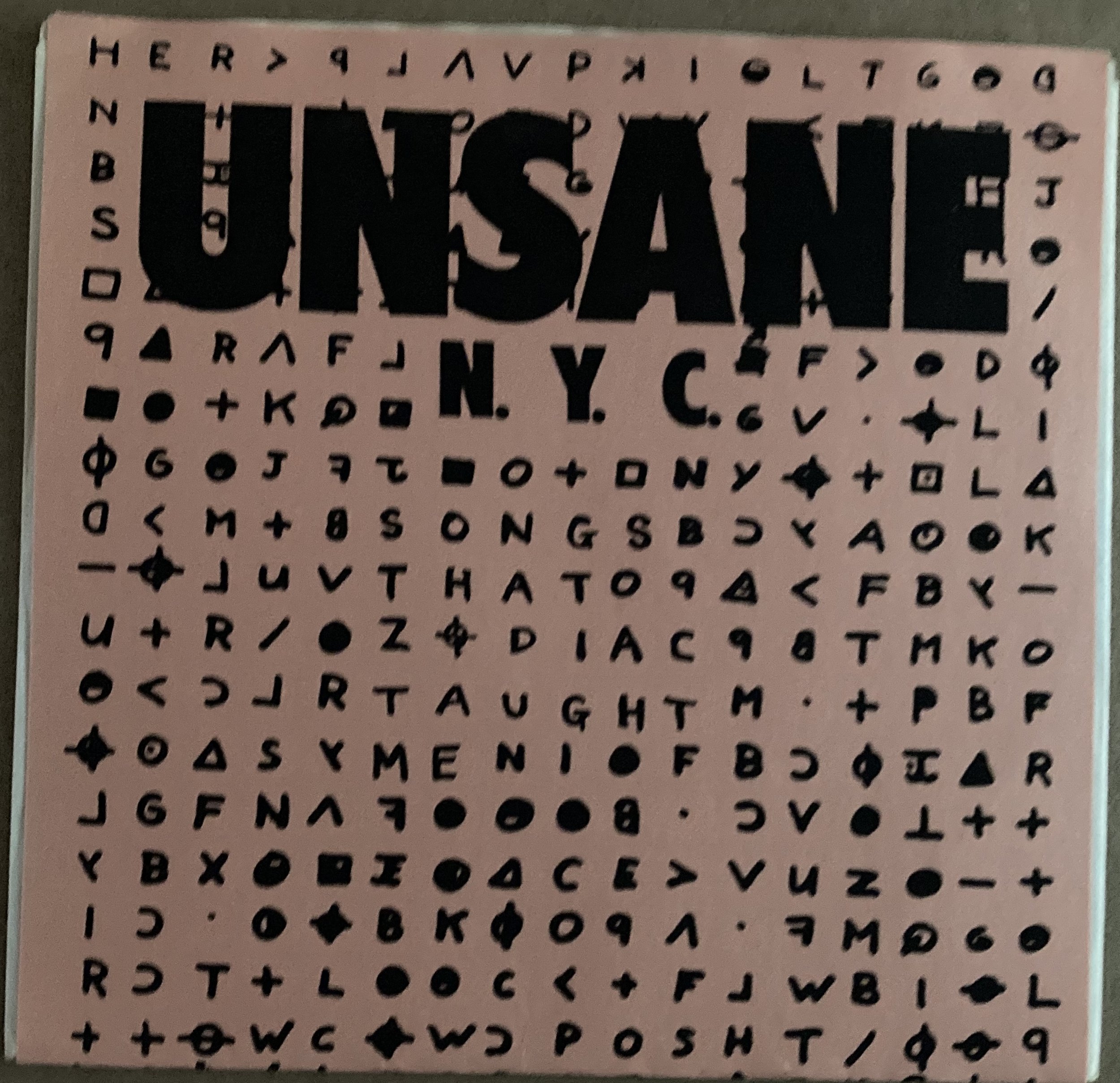 UNSANE 'This Town"