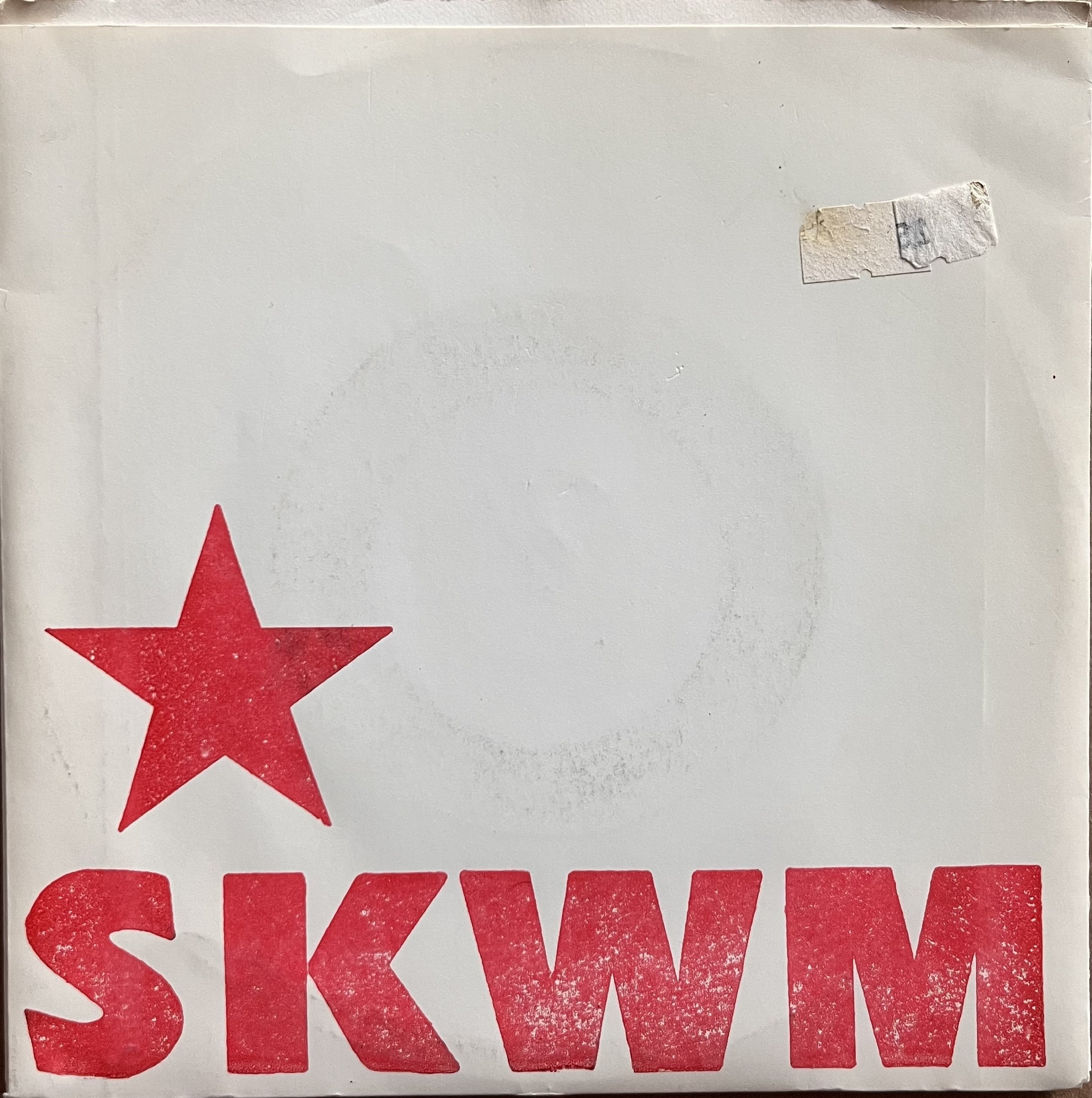 SILKWORM "The Chain" 7" with hand stamped sleeve + old price sticker ghosting