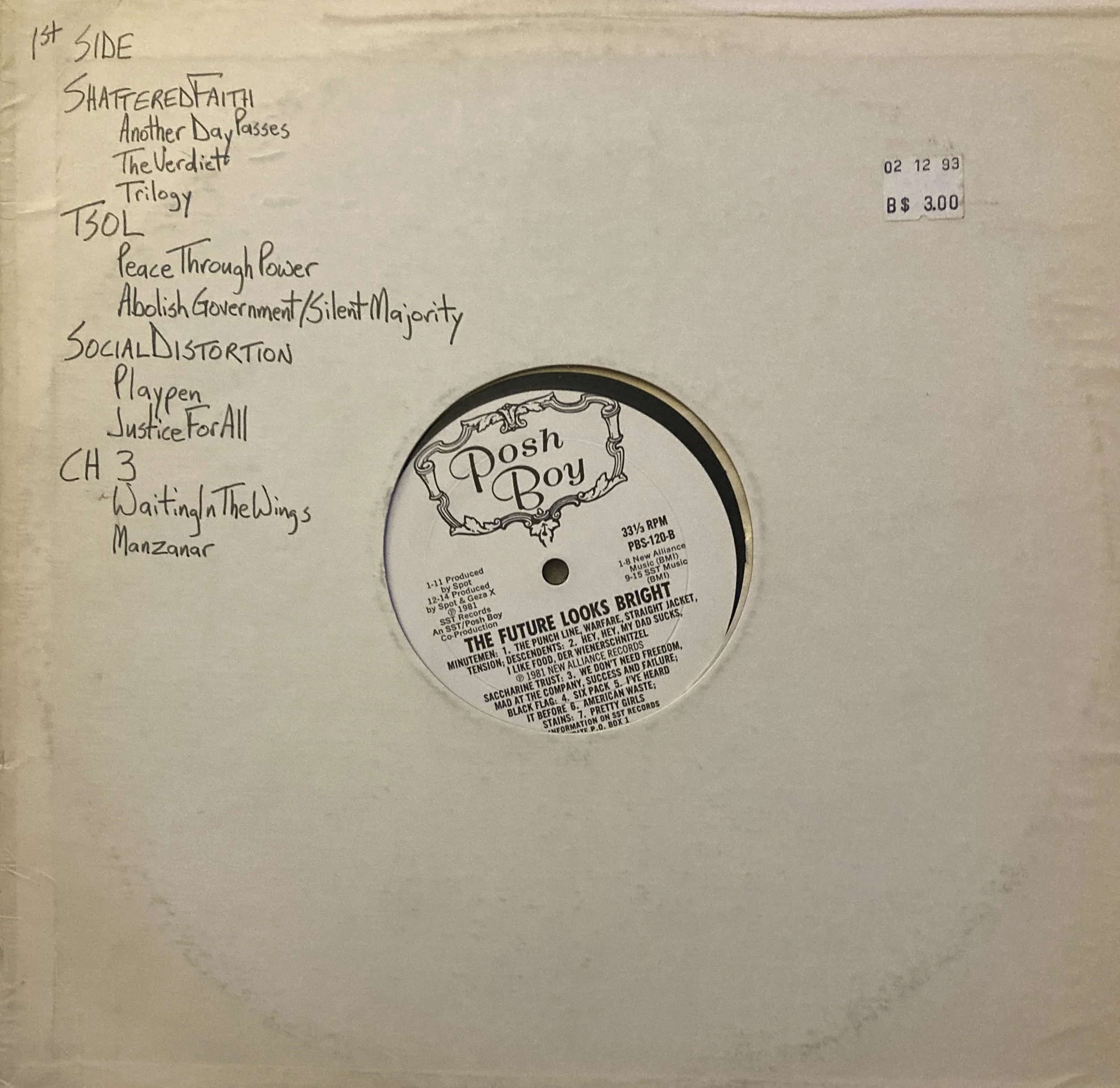 VARIOUS "The Future Looks Bright Ahead"