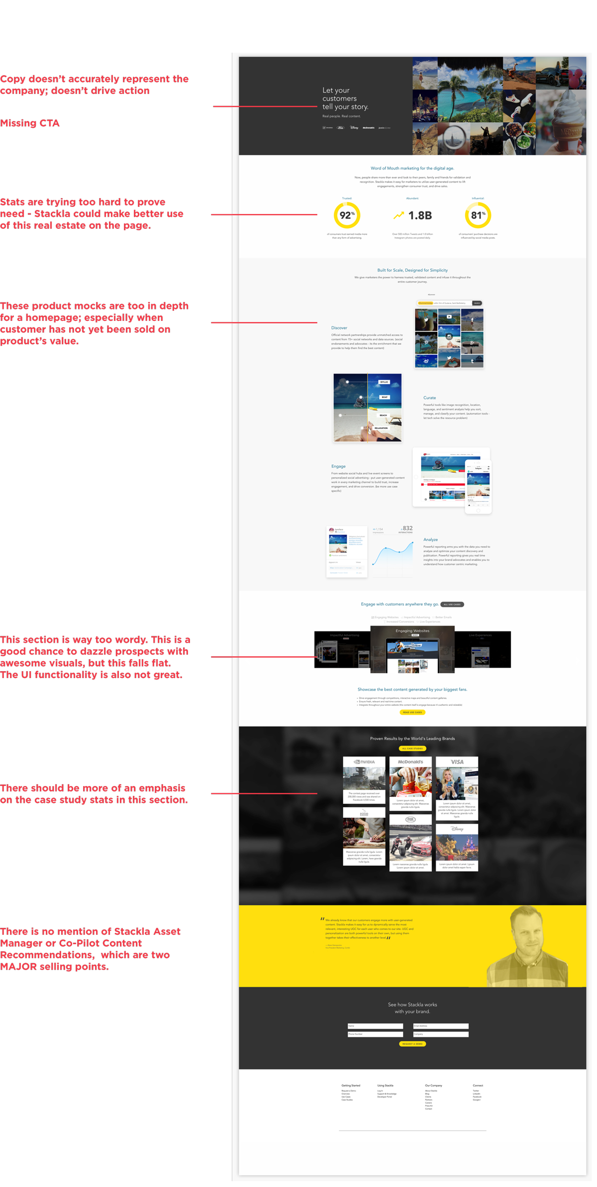  Below is an early stage high fidelity wireframe/draft.  
