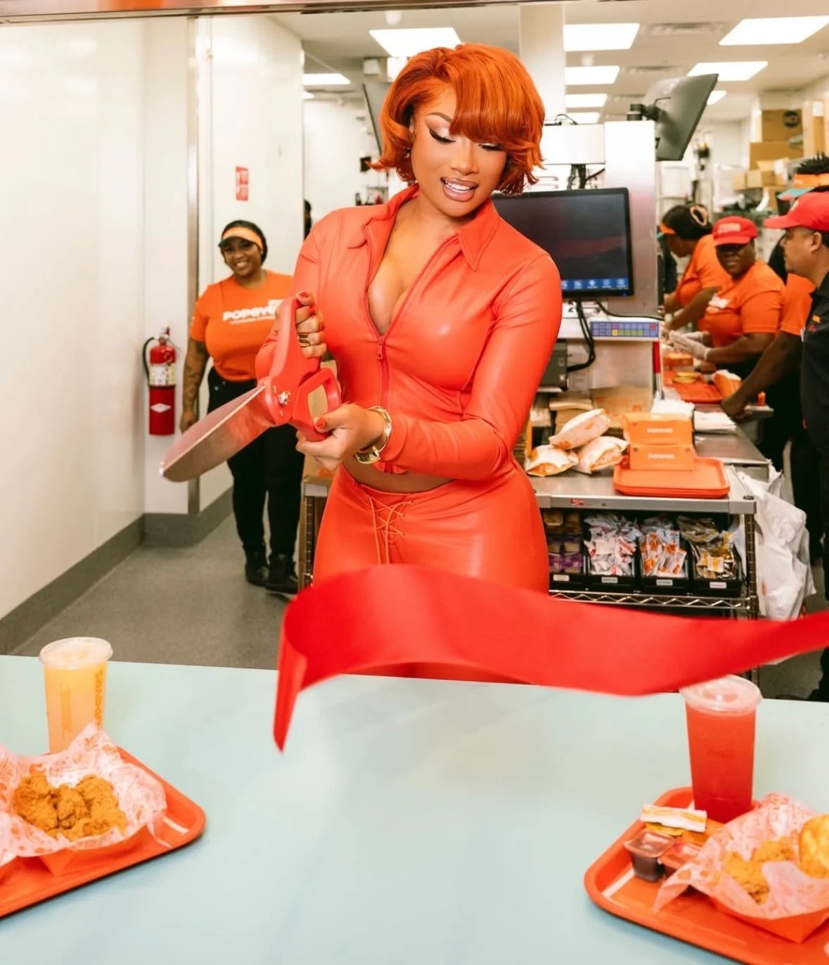 Booked and Busy: Megan Thee Stallion Launches Drink with Dunkin' and Opens Popeyes Location