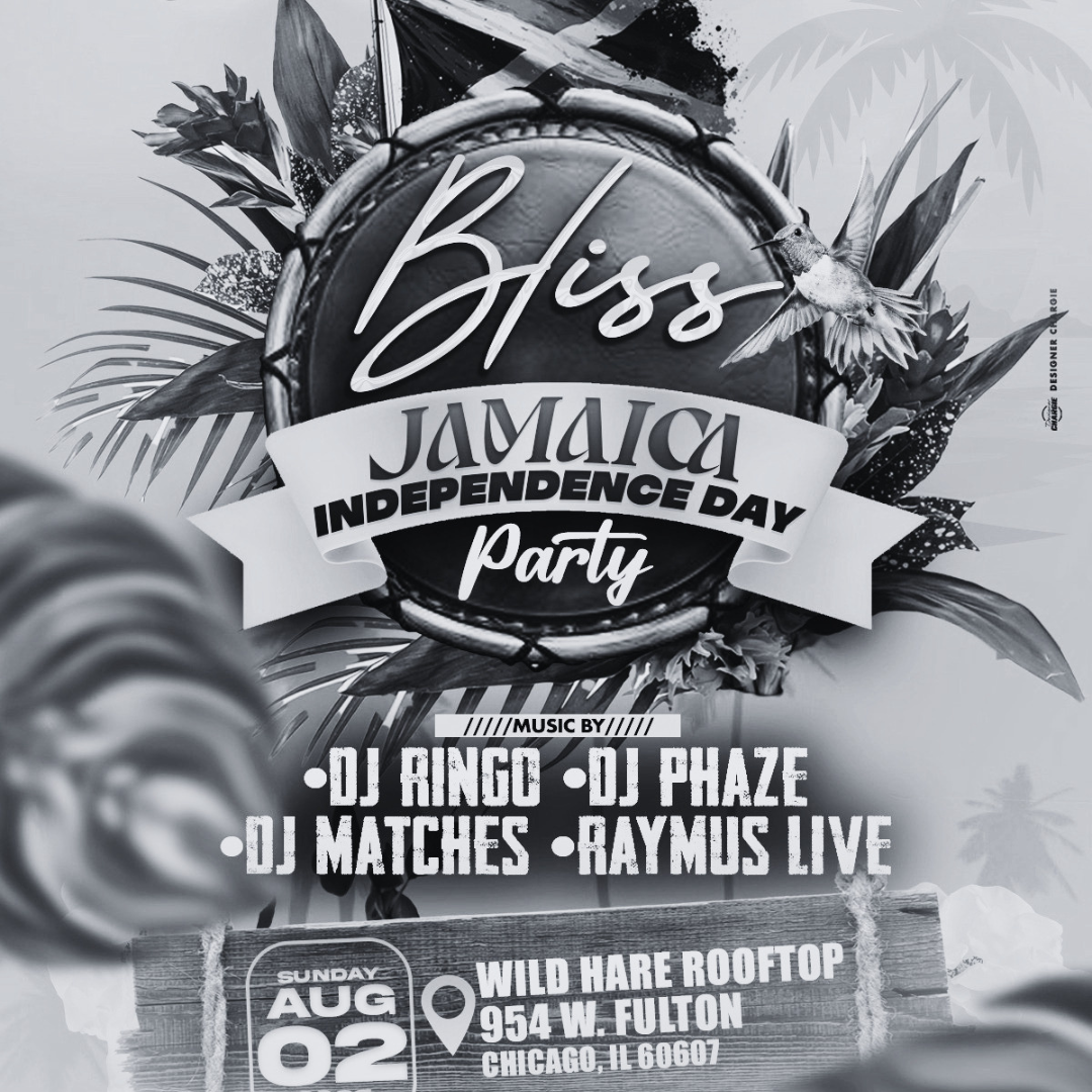 BLISS rooftop experience: Jamaican Independence Day