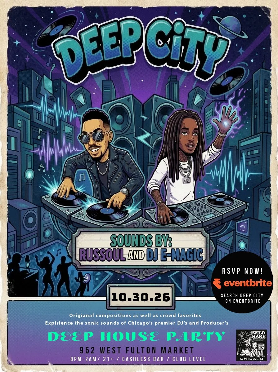 Dj E-magic &amp; DJ russoul: deep city house rave