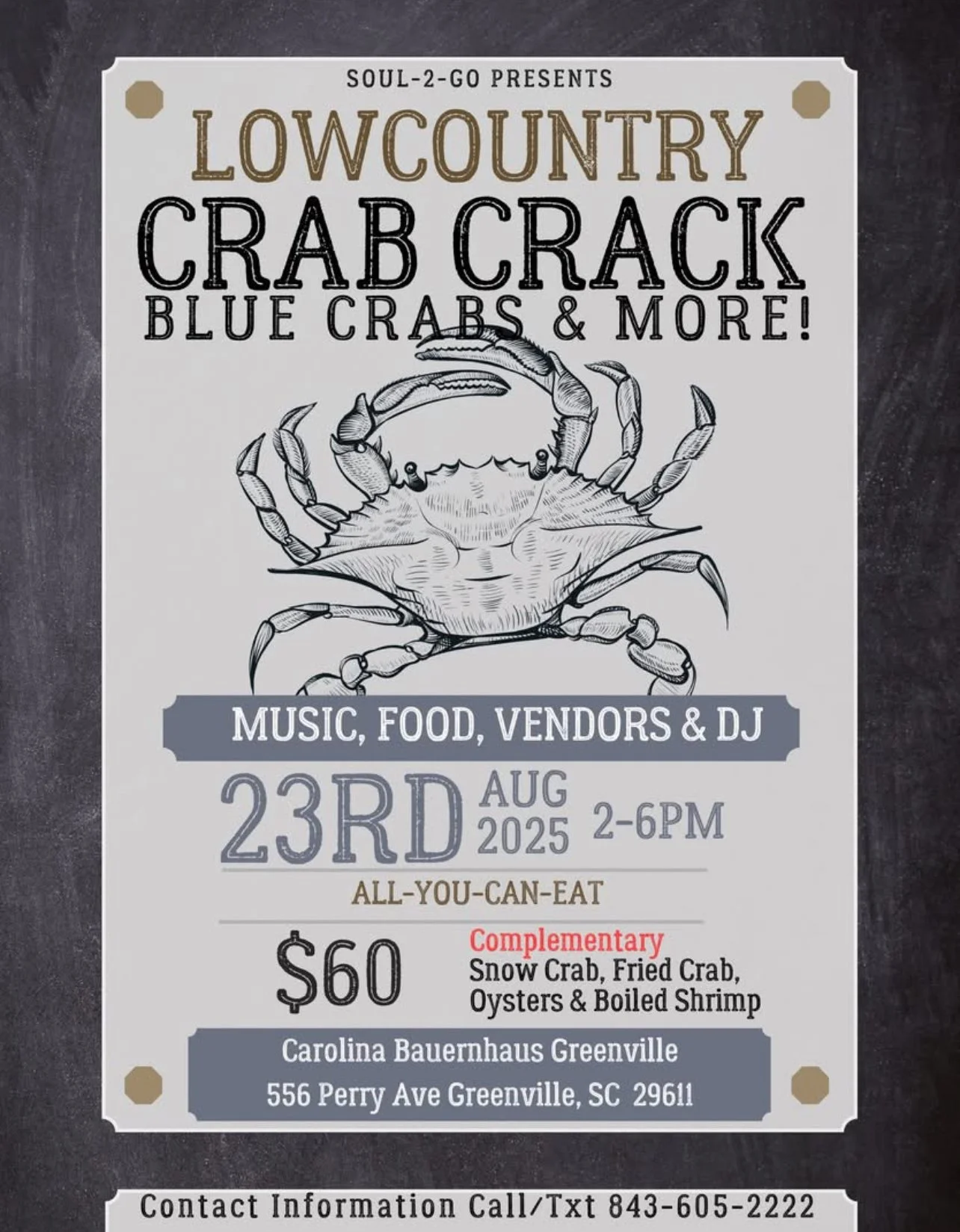 Lowcountry Crab Crack