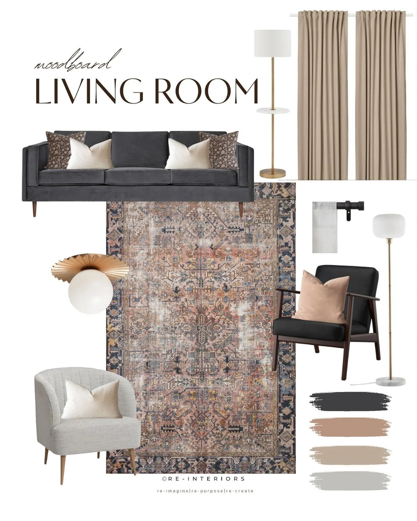 It&rsquo;s #MoodboardMonday! I thrive on the challenge of working with existing elements, swapping pieces to ignite a space. Understanding my client&rsquo;s vision allows me to elevate their desires while infusing my professional perspective. Excited