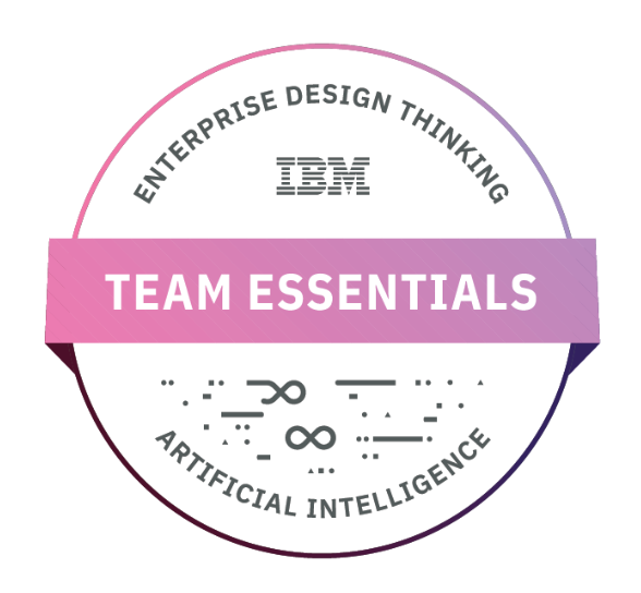 IBM Enterprise Design Thinking - Team Essentials for AI