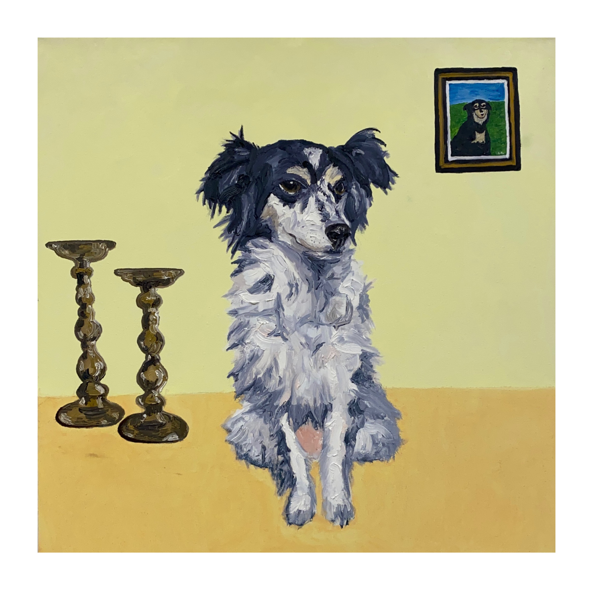 Making Kin, oil on canvas