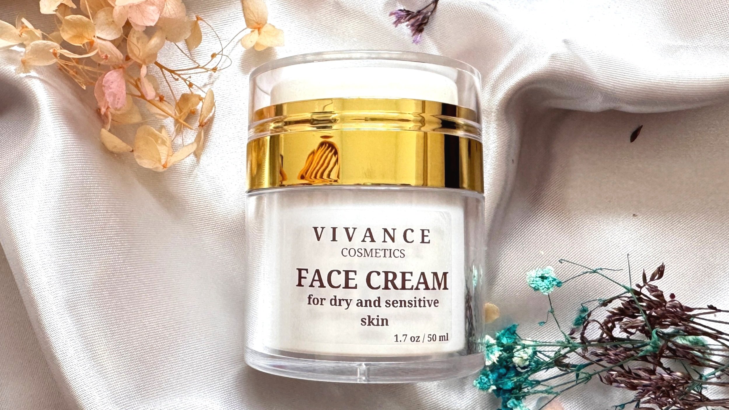 FACE CREAM For dry, dehydrated skin