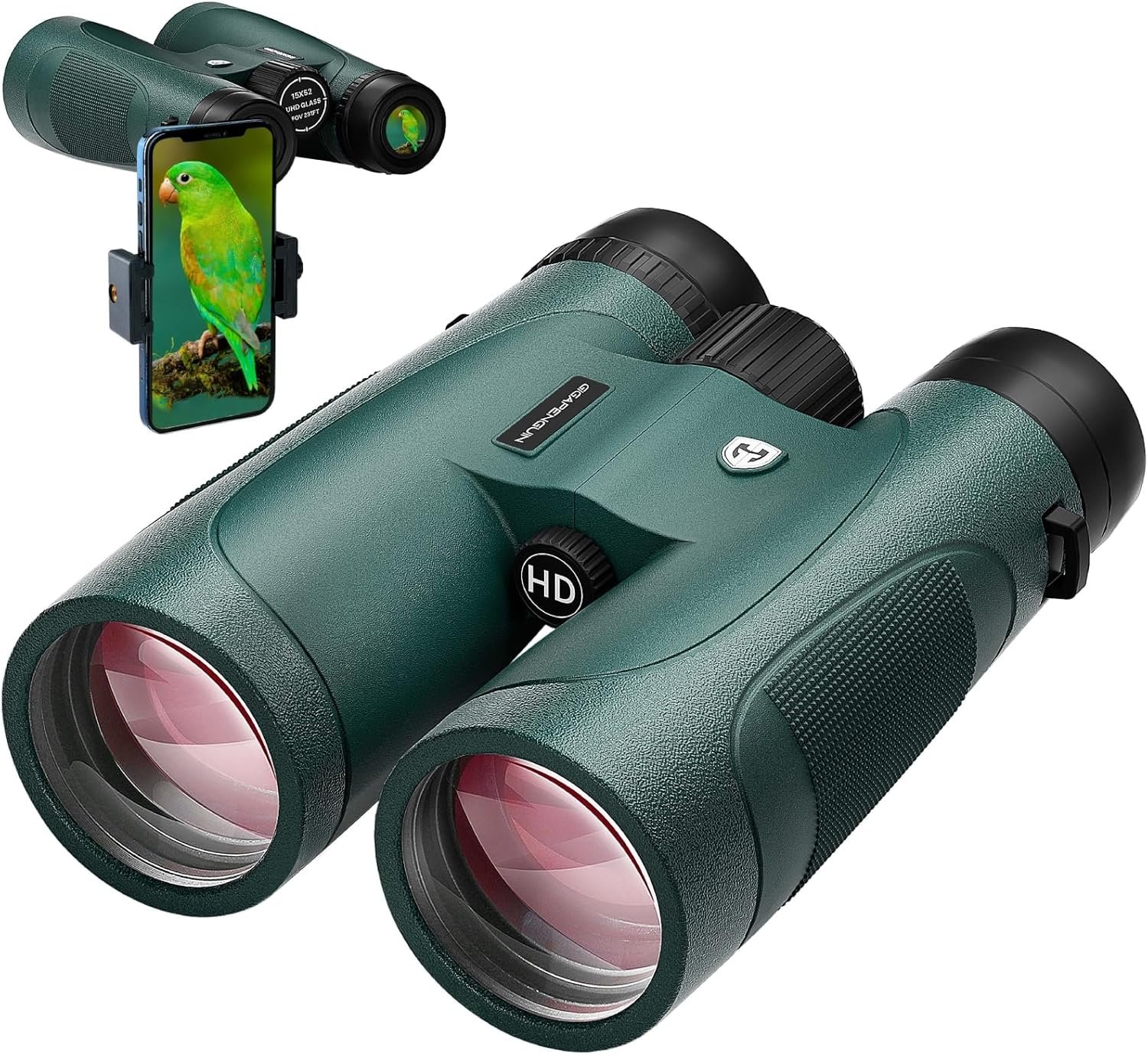 GIGAPENGUIN 15x52 HD Binoculars