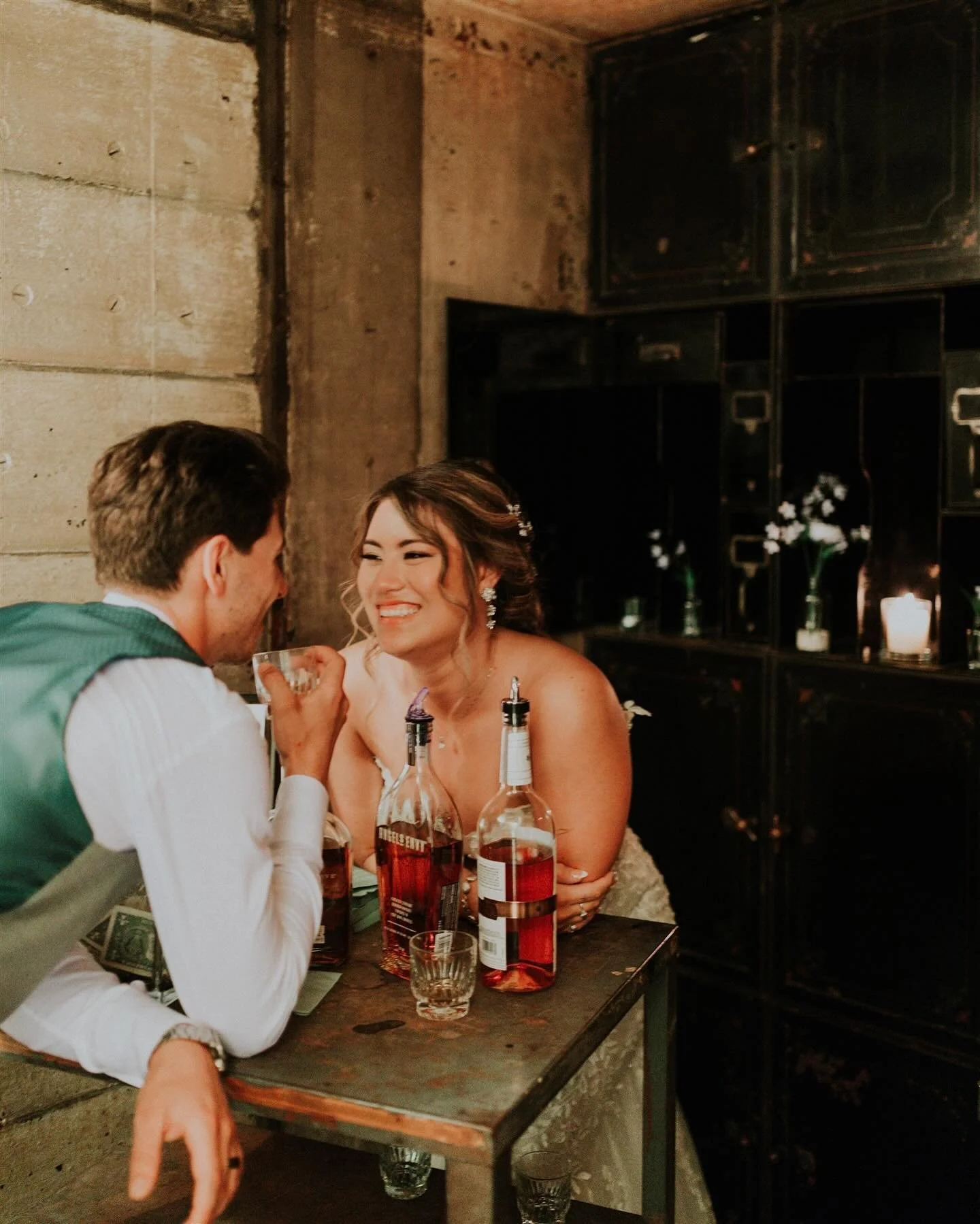When you transform the vault at the Pritzlaff into a whiskey tasting room 🥃🥃🤍
________

Venue - @pritzlaffevents 
Day of Coordinator - @alwaysmagnolia_events 
Photographer - @coppens.and.co 
Videographer - @filmsbydesign 
Florals - @reflectingyou 