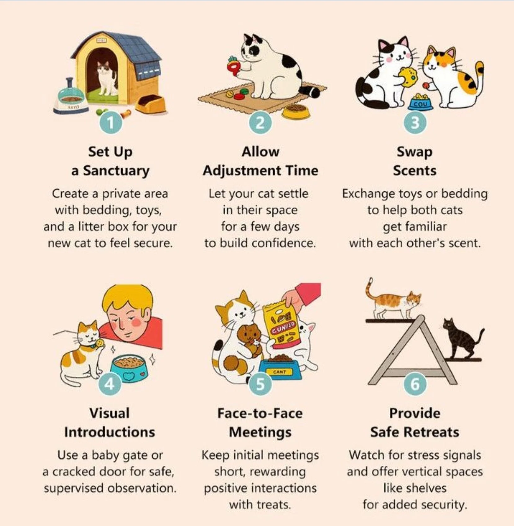 Introducing a New Cat to your Resident Cat - Taking some time to properly introduce a new cat into your household and in the correct manner will set you up for success in long run.