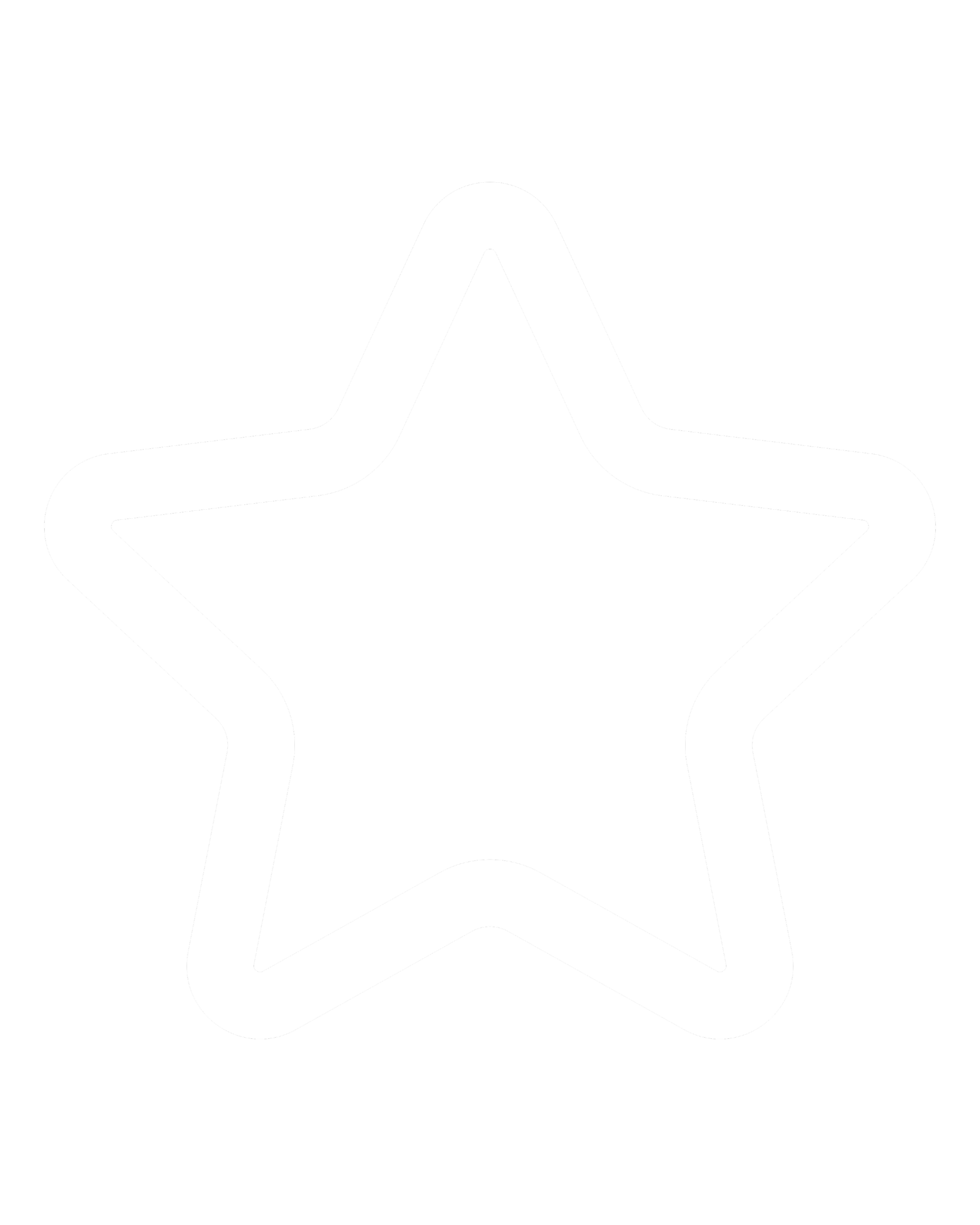 Outline of a star with a curved arrow wrapping around it, forming a partial circular shape.