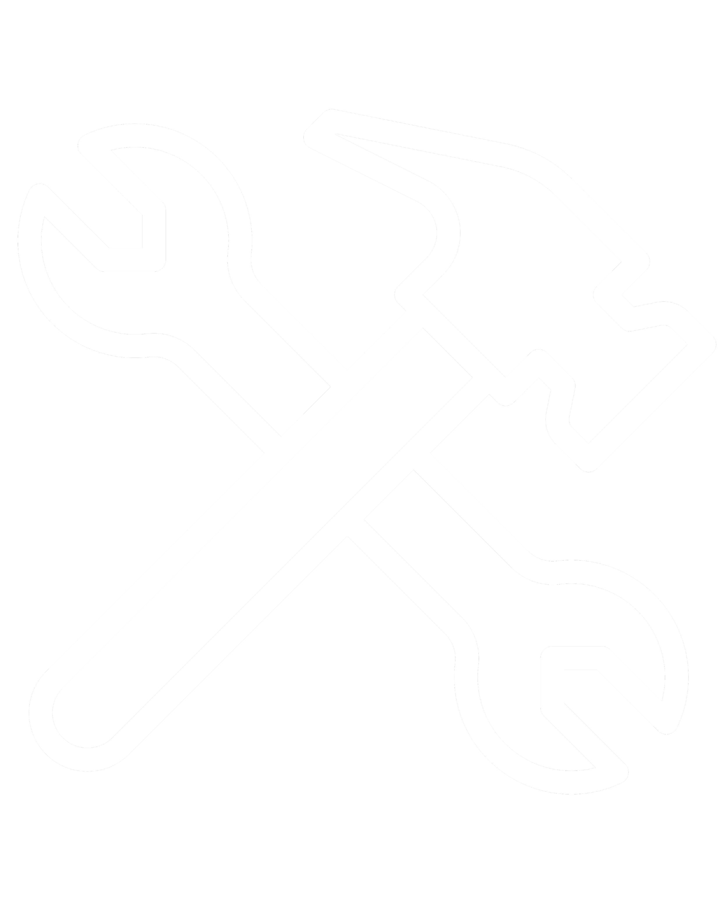 Black background with white neon-style outline of a fire extinguisher and a hand pressing the handle.