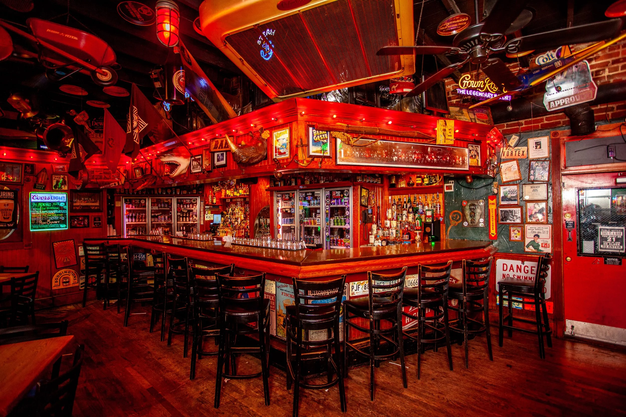 Vortex Bar and Grill on Peachtree St.