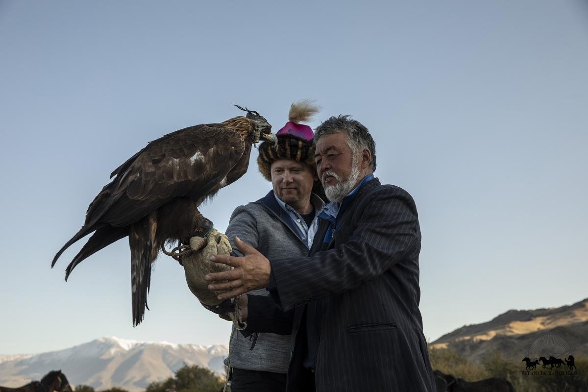 Lessons in eagle handling