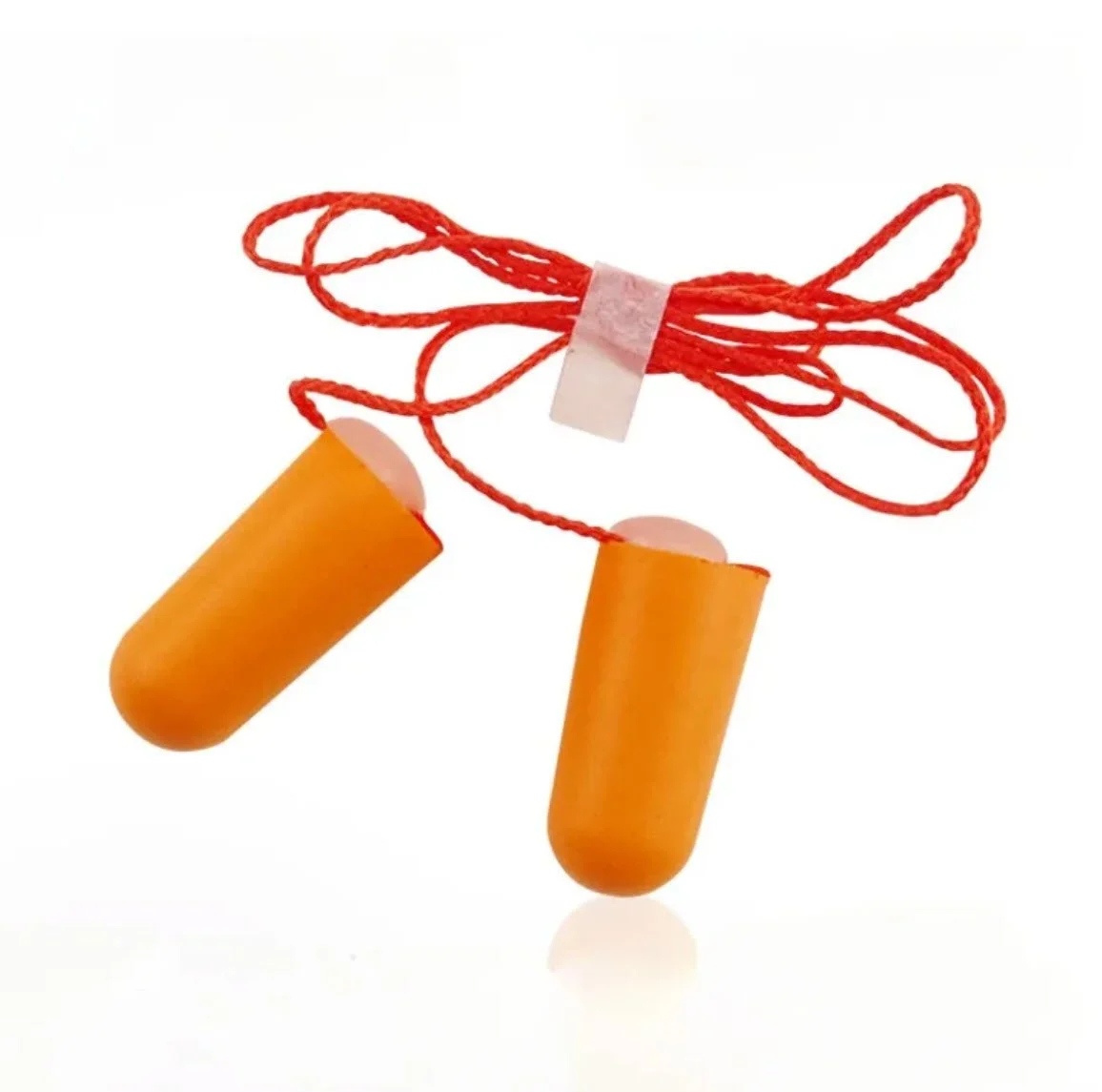 Protection auditive avec cordon orange