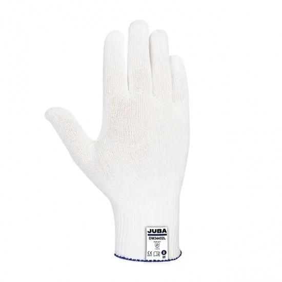 Gants nylon blanc