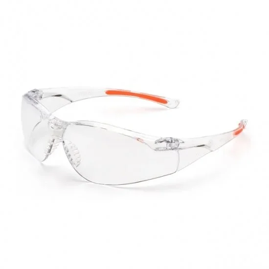 Lunettes en polycarbonate incolore antibuée