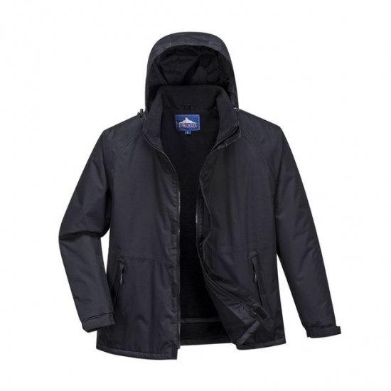 Veste imperméable en PVC enduit 100% polyester