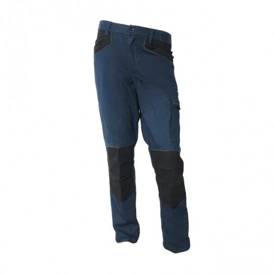 Pantalon bicolore 100% coton 240g/m² 