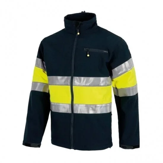 Veste haute visibilité 96% polyester / 4% spandex