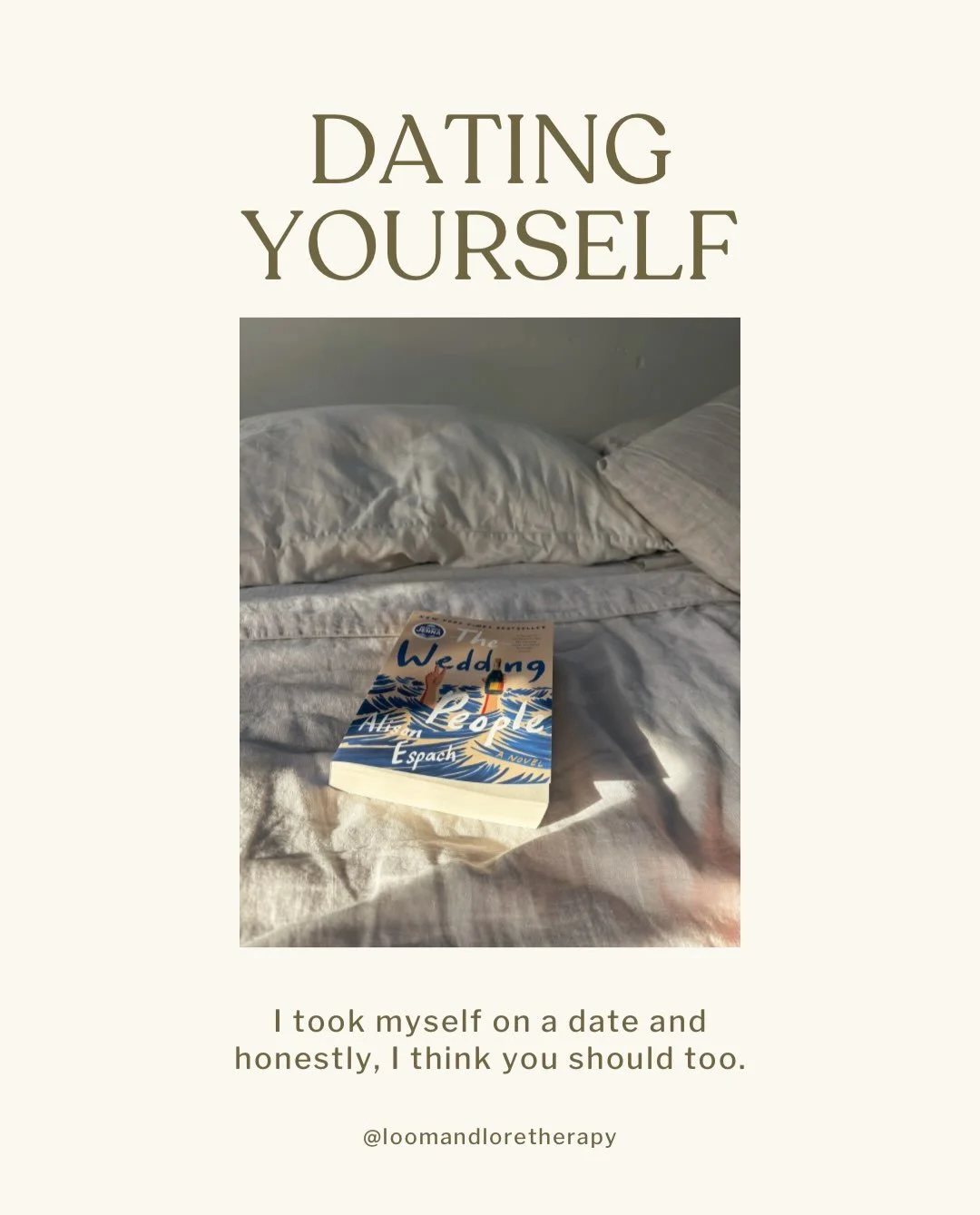 take yourself out on a date god dammit!!!!!!! 

I had the most wonderful mini getaway and I simply won&rsquo;t shut up about it. We are so good at not prioritizing our selves and I&rsquo;ve about had it. You deserve to relax, you deserve time to your