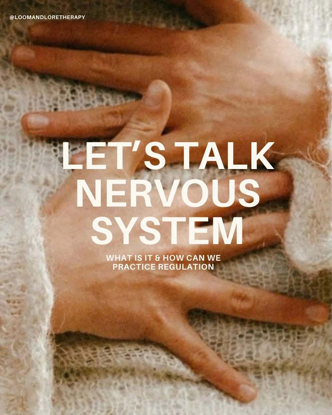 &lsquo;Regulating our nervous systems&rsquo; has sort of become another one of those buzzwords that we see a lot on social media. But what does it actually mean to regulate?

Having the tools to regulate doesn&rsquo;t mean that we use them to get rid