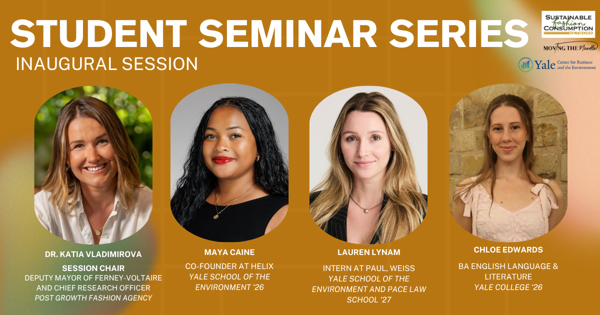 Inaugural session: Student Seminar Series