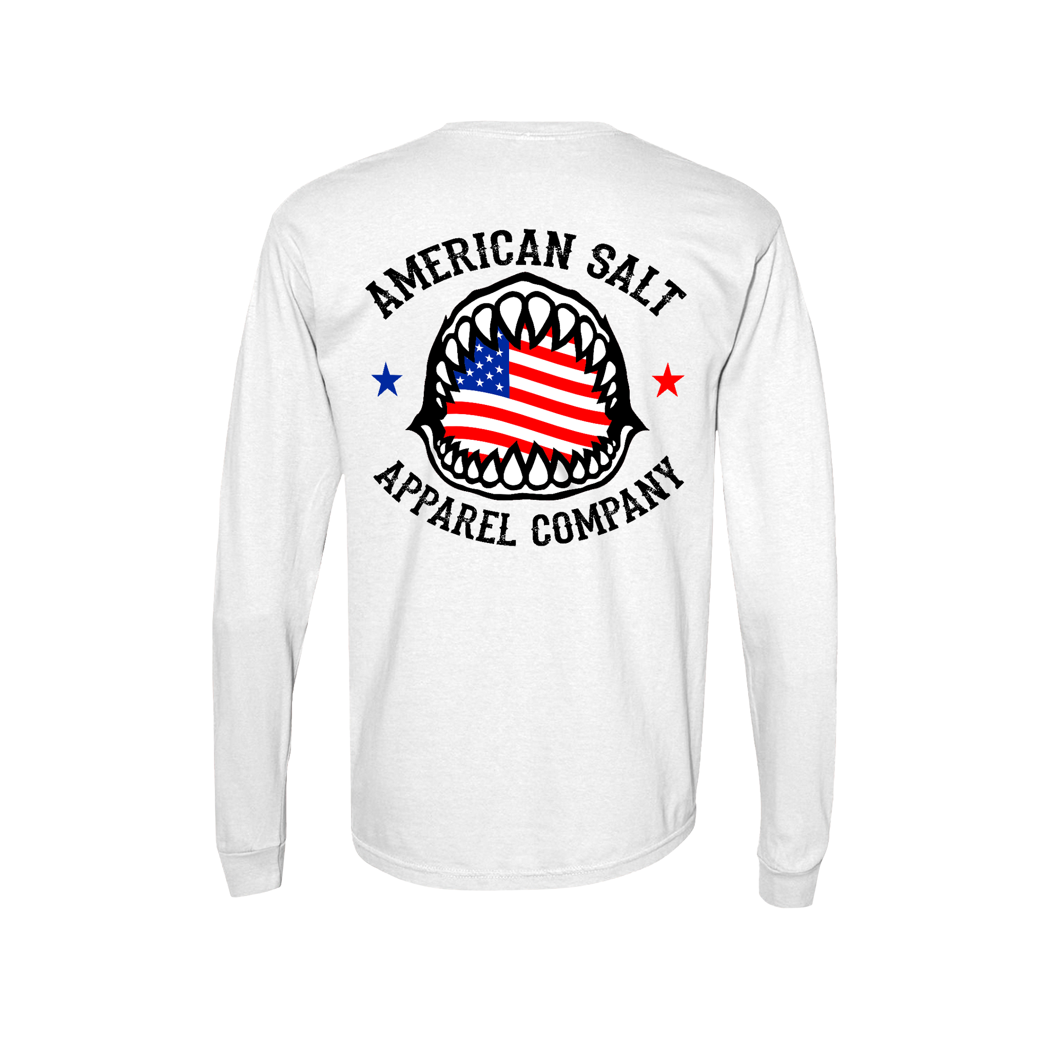 Shark Mouth Long Sleeve Pocket Shirt