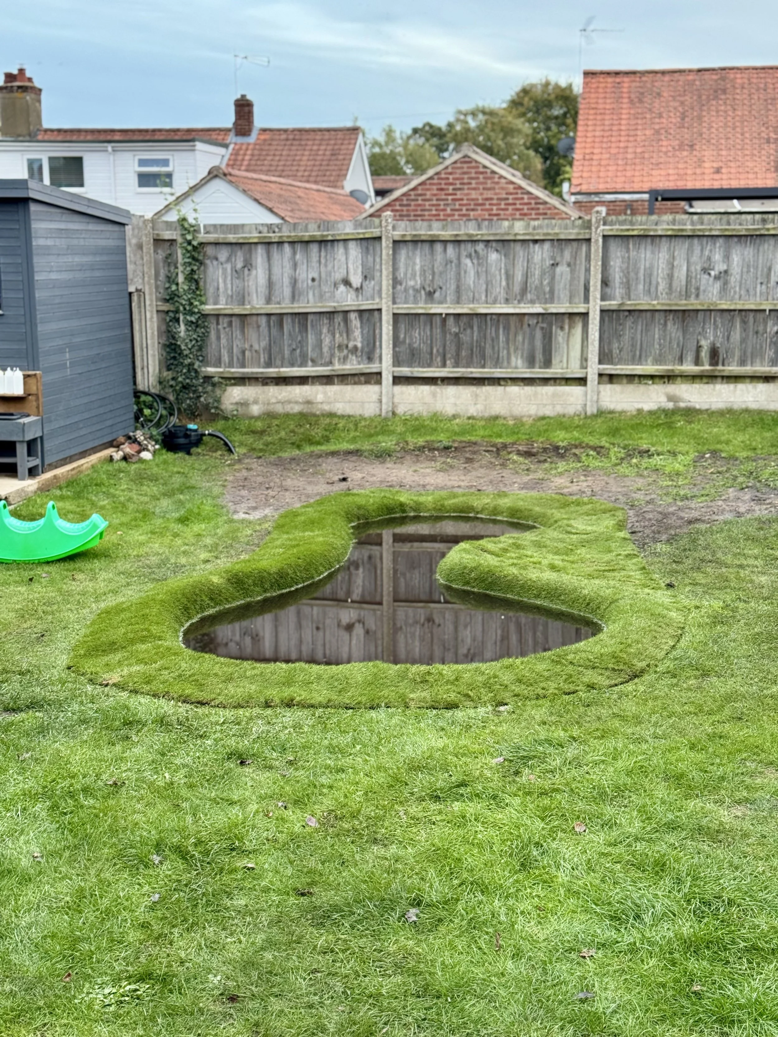 Pond Renovation in New Costessey, Norwich – A Wildlife-Friendly Garden Transformation