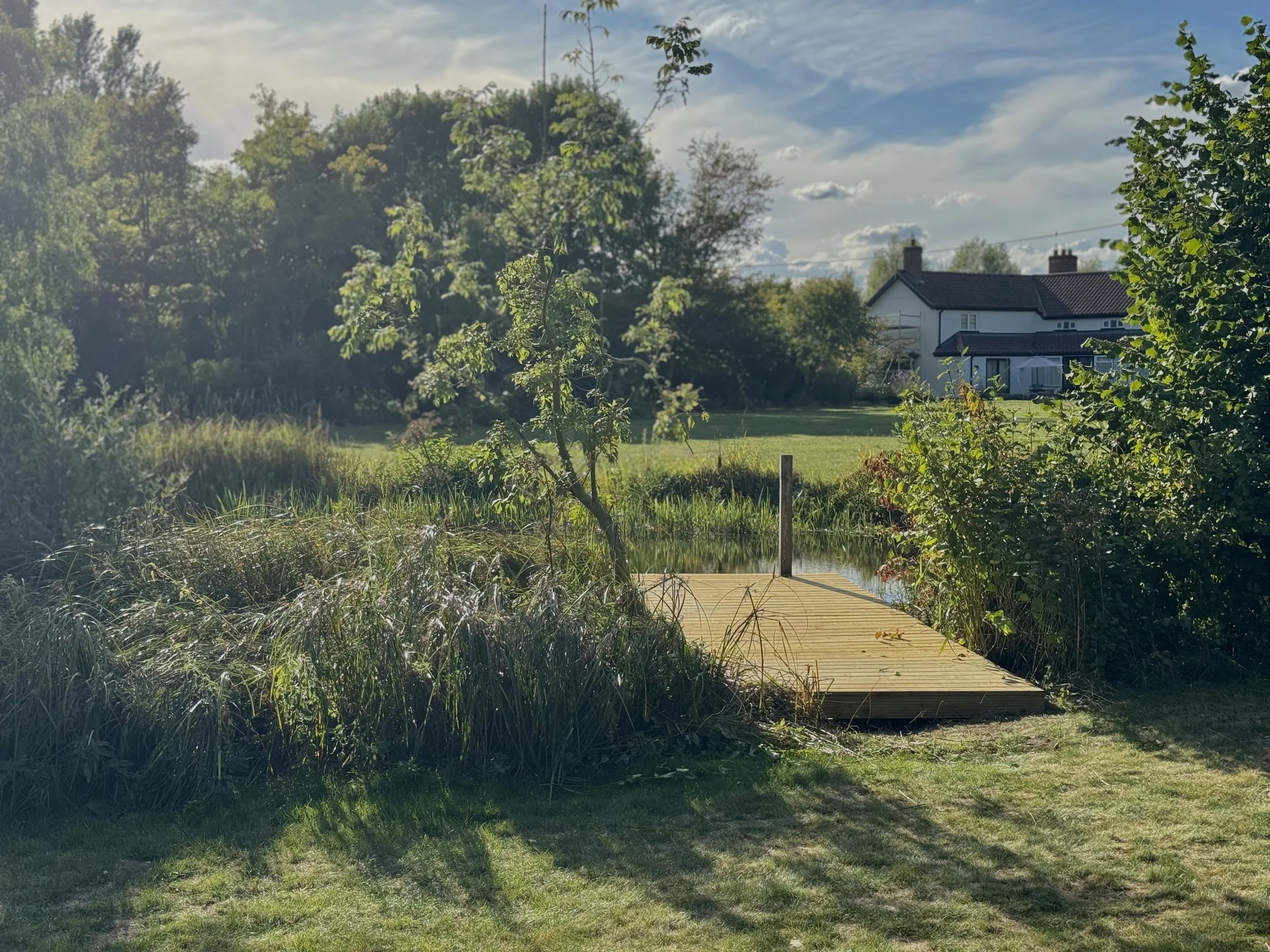 Jetty Renovation in Stow Bedon – Built for Relaxing, Red Wine & Norfolk Sunsets