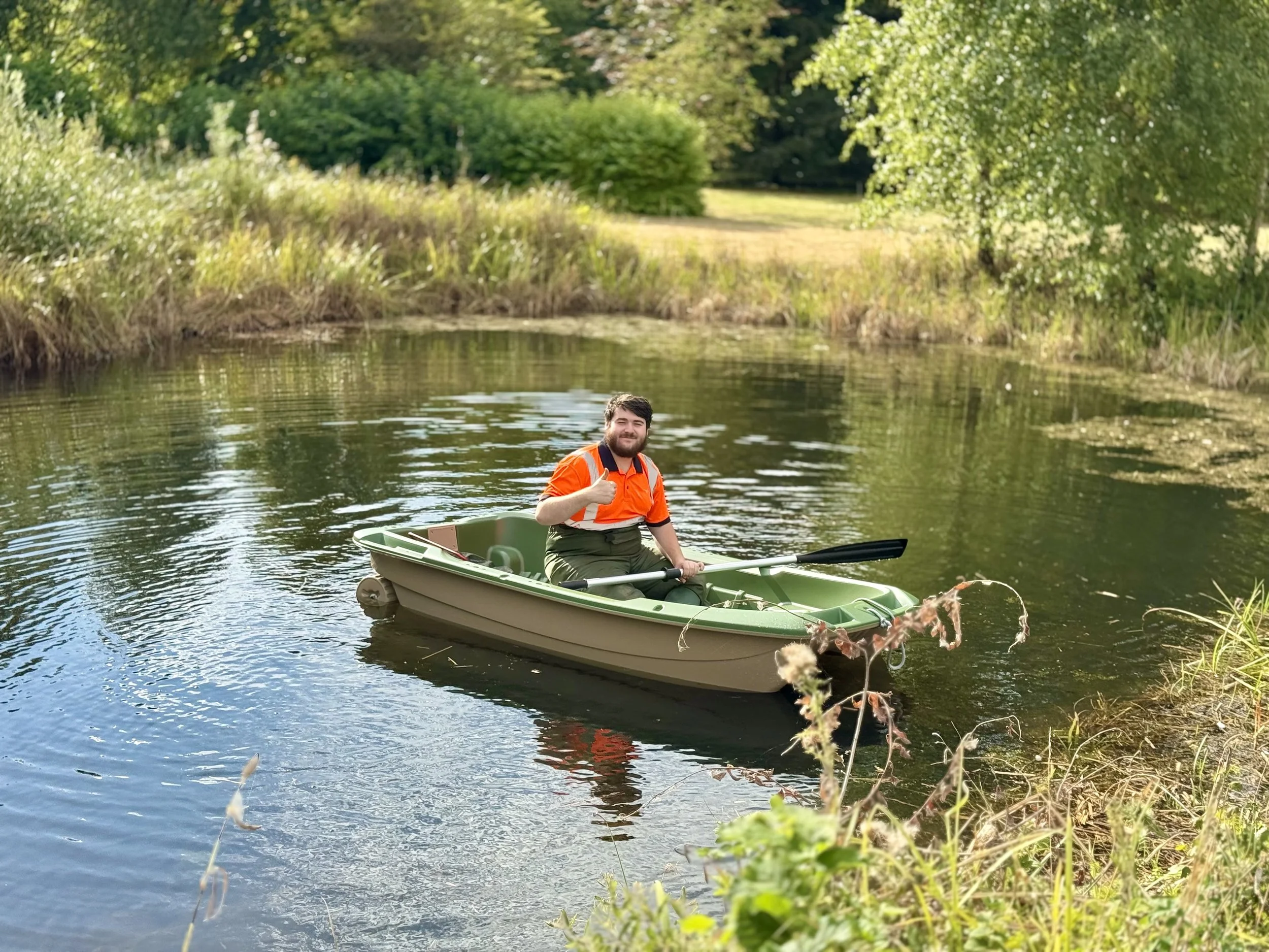Large Pond Clearance in Stow Bedon – Restoring a Norfolk Garden Back to Life