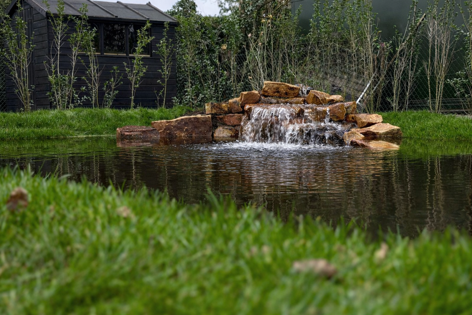 Pond Build in Saddlebow, King’s Lynn – From Muddy Garden to a Garden Feature