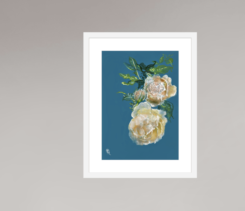 Midday's Radiance — Original Glimmer Series 2026 | Kerrie Neale | Light held in botanical prints