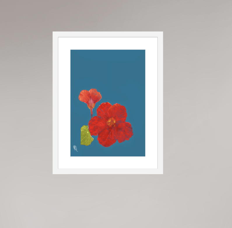 Evening's Glow — Original Glimmer Series 2026 | Kerrie Neale | Light held in botanical prints