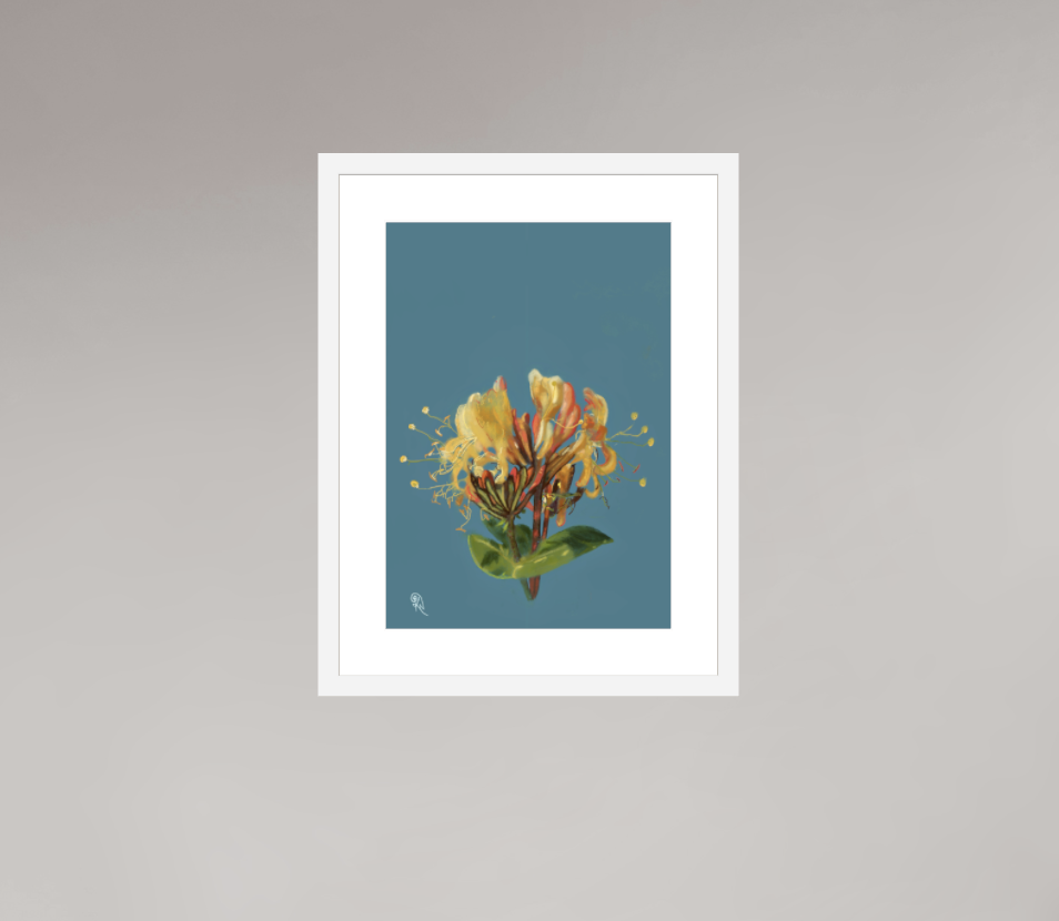 Evening's Exhale — Original Glimmer Series 2026 | Kerrie Neale | Light held in botanical prints